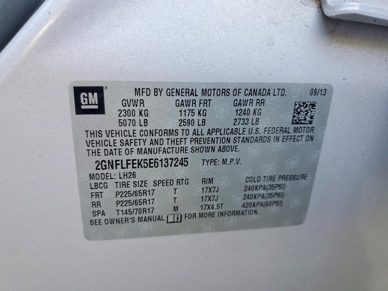 2014 Chevrolet Equinox Lt Silver vin: 2GNFLFEK5E6137245
