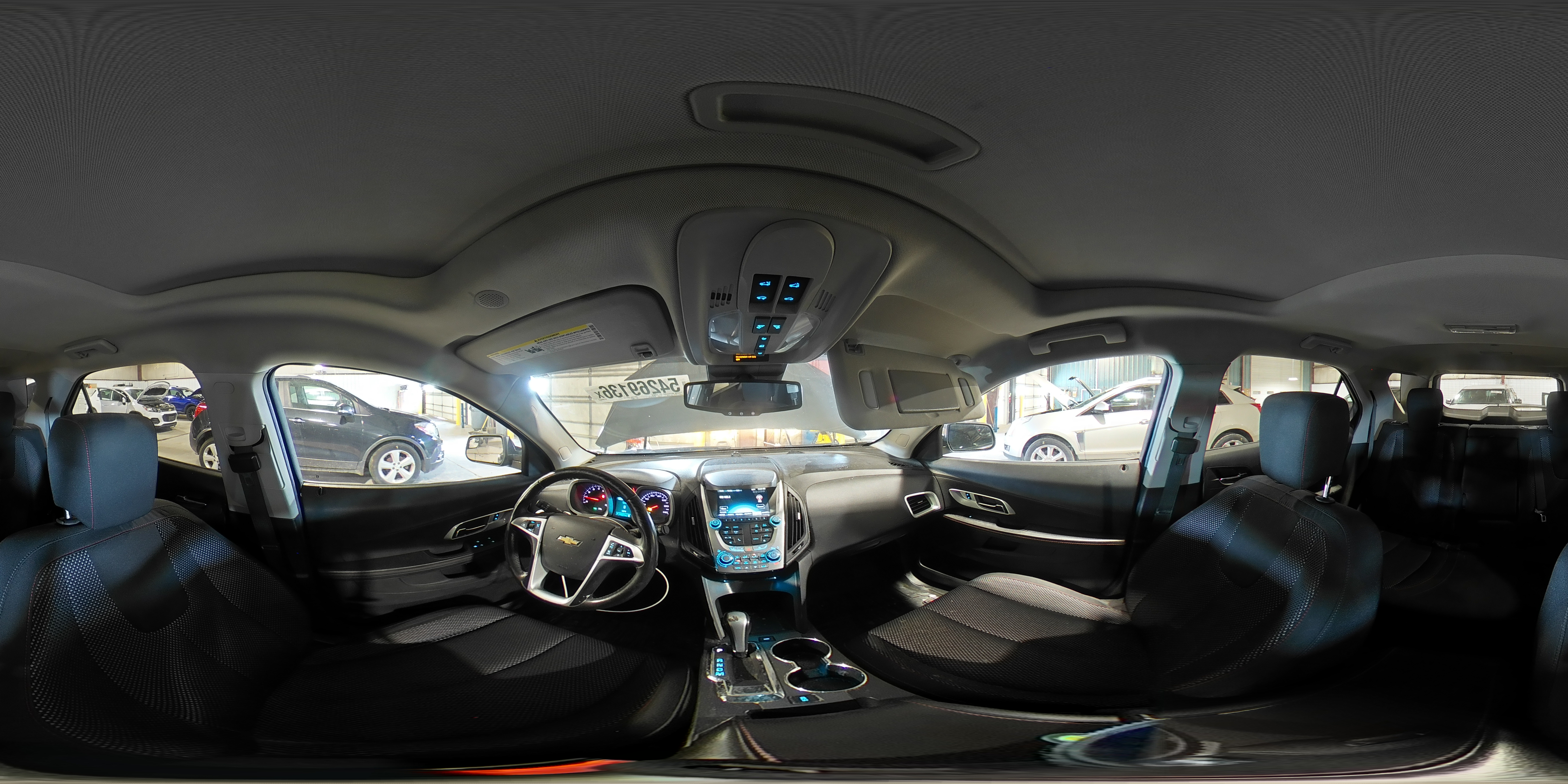 2014 Chevrolet Equinox Lt Black vin: 2GNFLFEK5E6210033