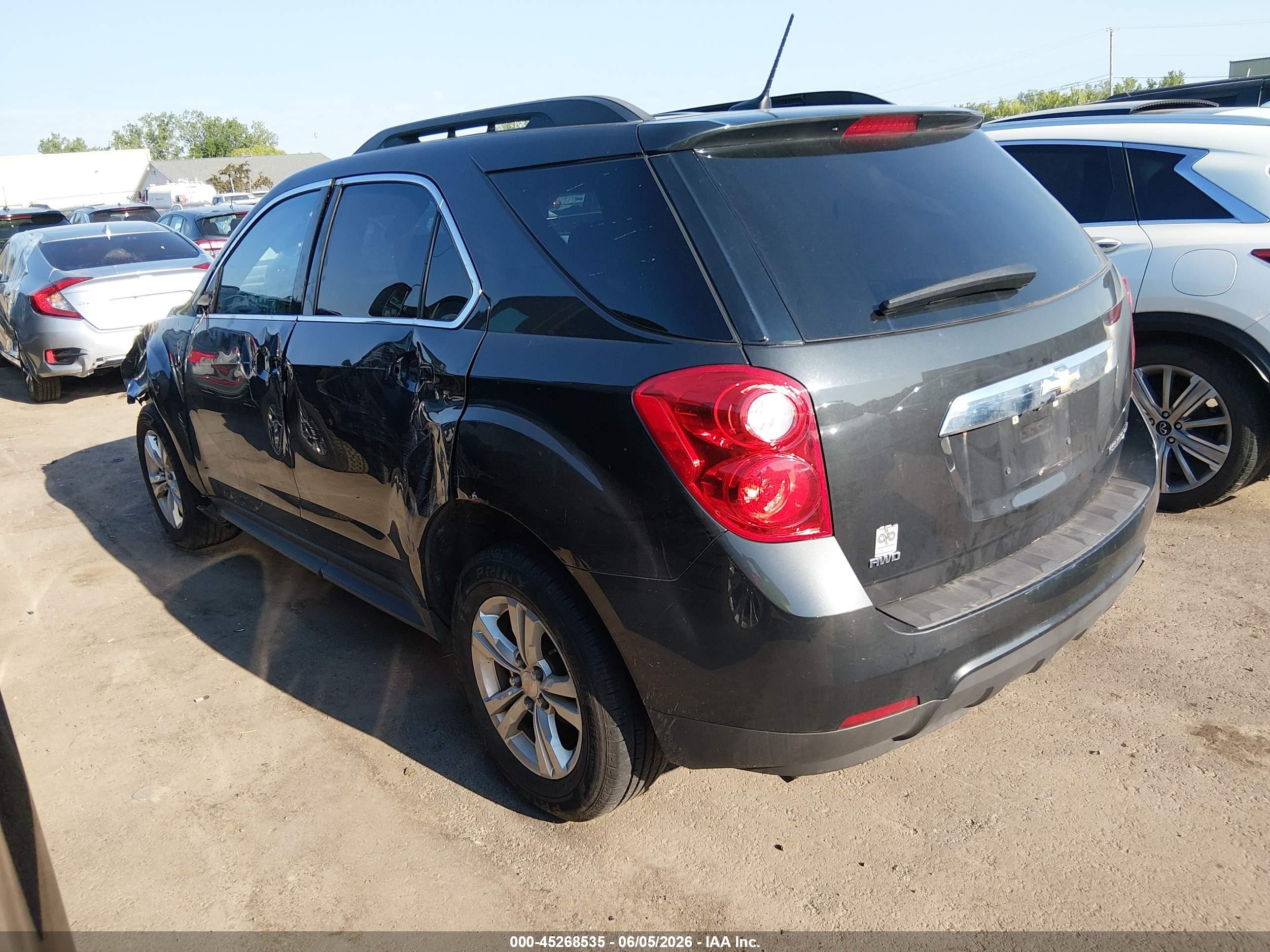2014 Chevrolet Equinox 1lt Gray vin: 2GNFLFEK5E6303201