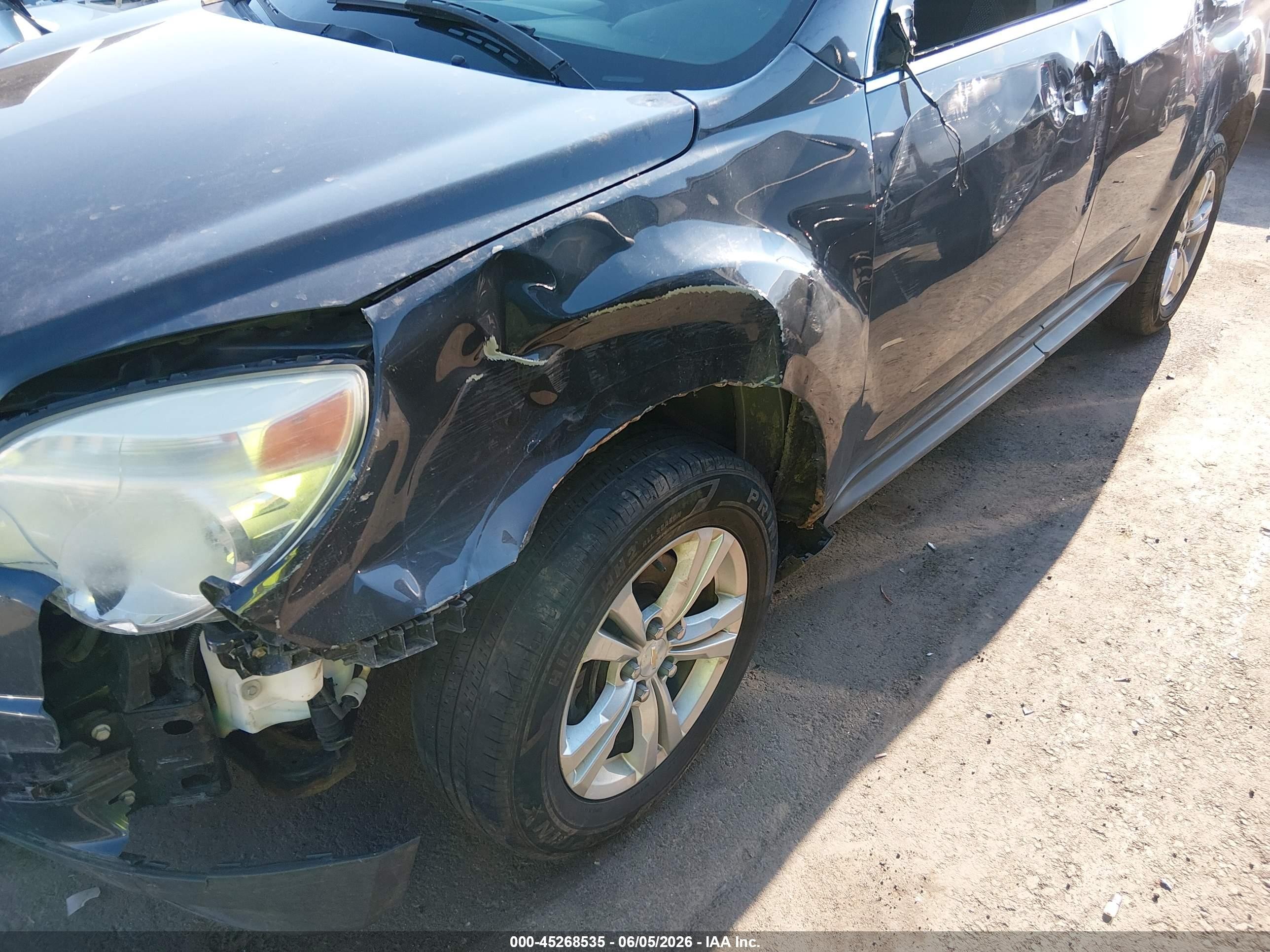 2014 Chevrolet Equinox 1lt Gray vin: 2GNFLFEK5E6303201