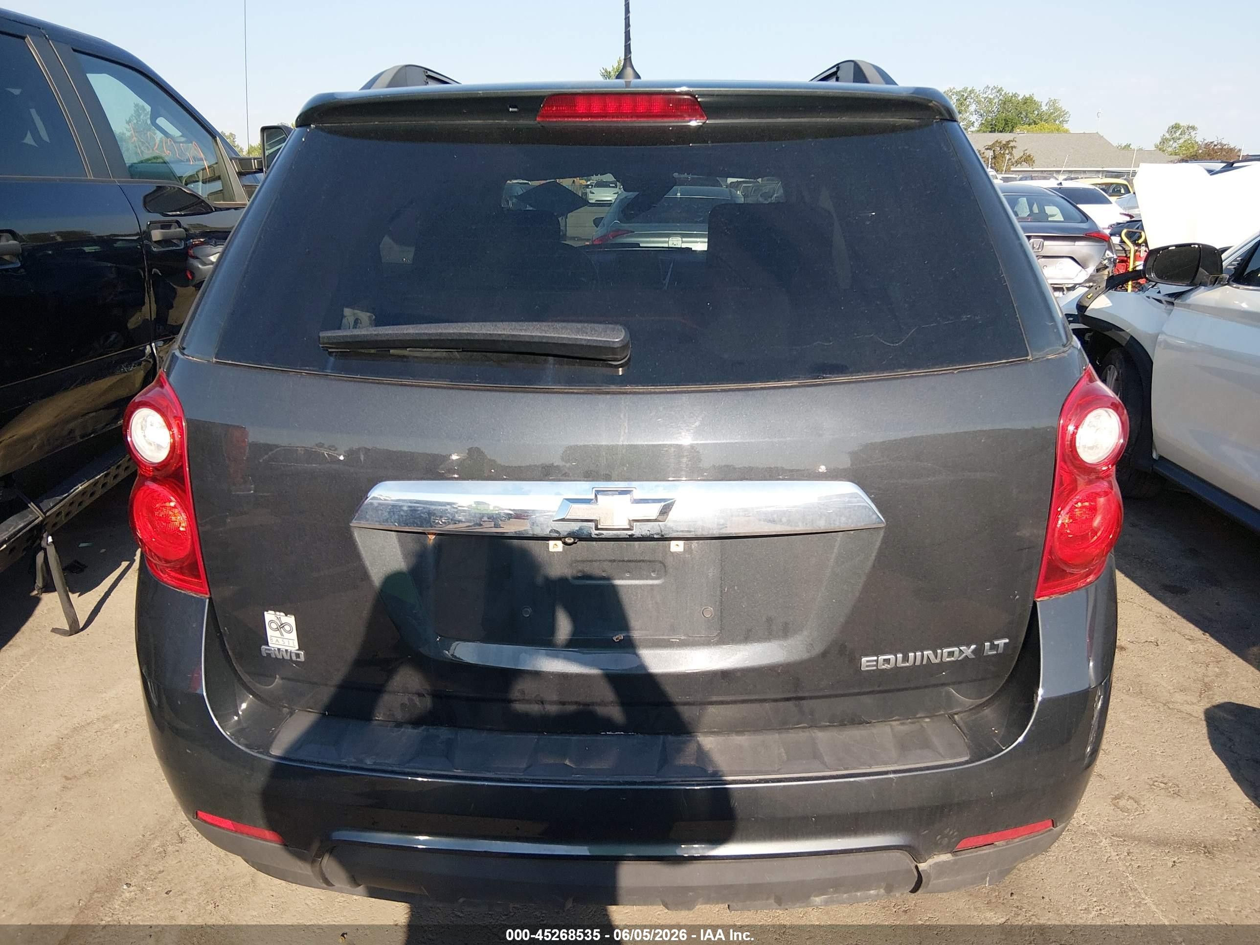 2014 Chevrolet Equinox 1lt Gray vin: 2GNFLFEK5E6303201