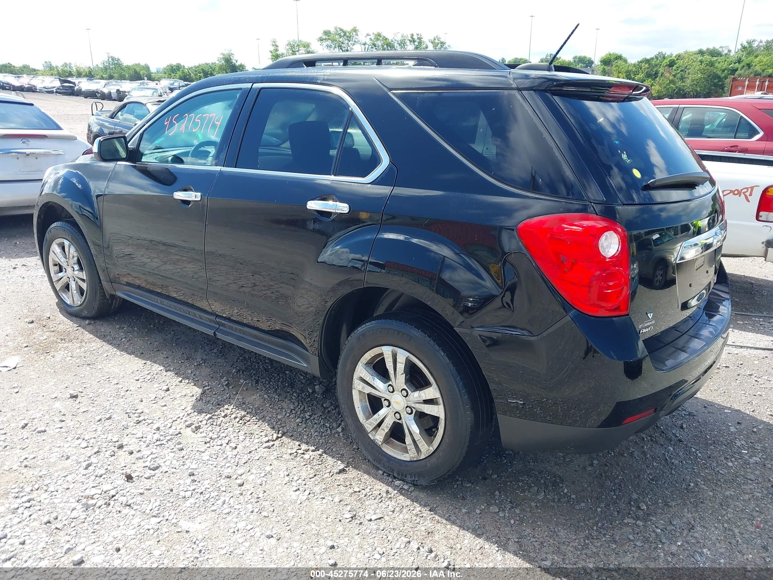 2015 Chevrolet Equinox 1lt Black vin: 2GNFLFEK5F6108183