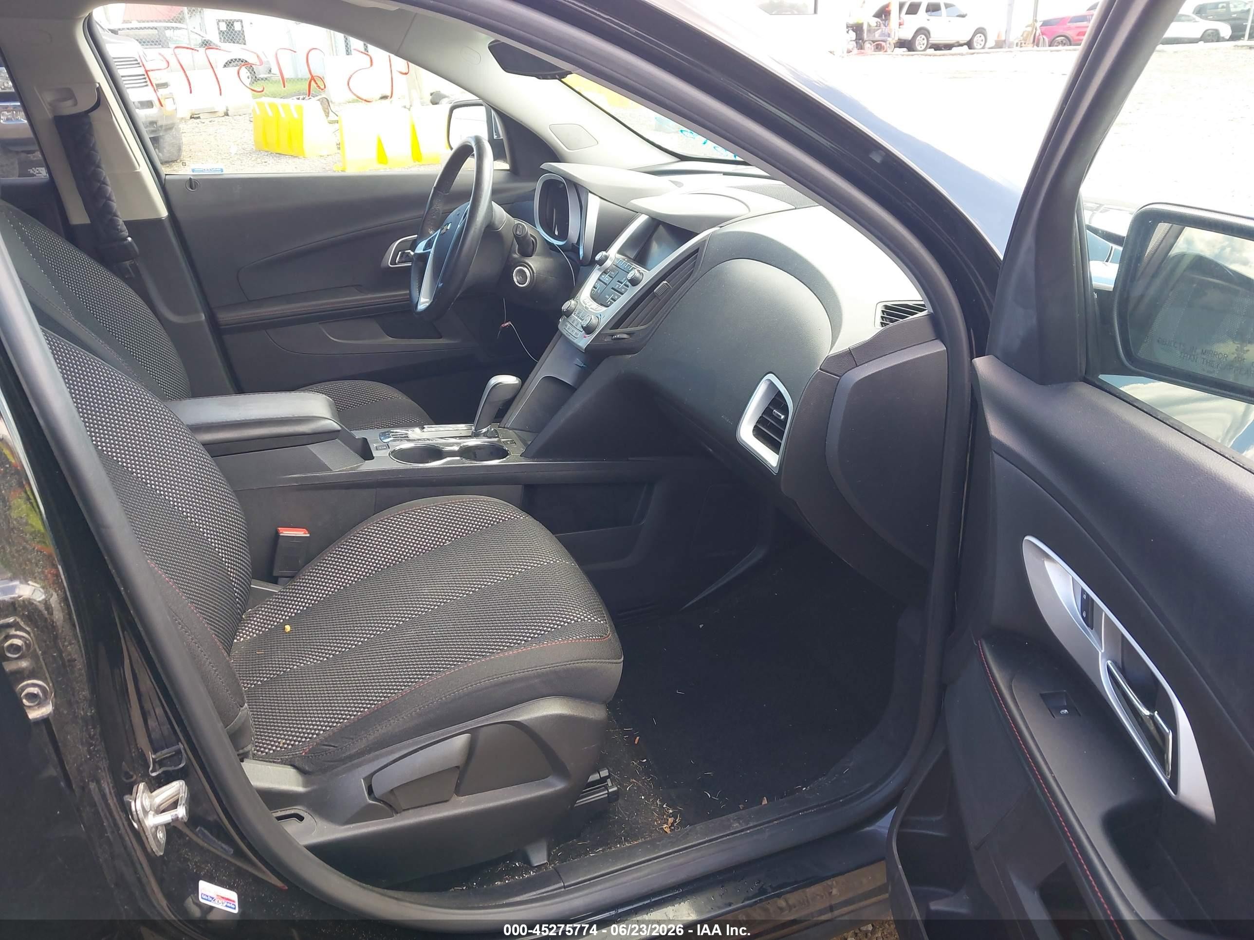 2015 Chevrolet Equinox 1lt Black vin: 2GNFLFEK5F6108183