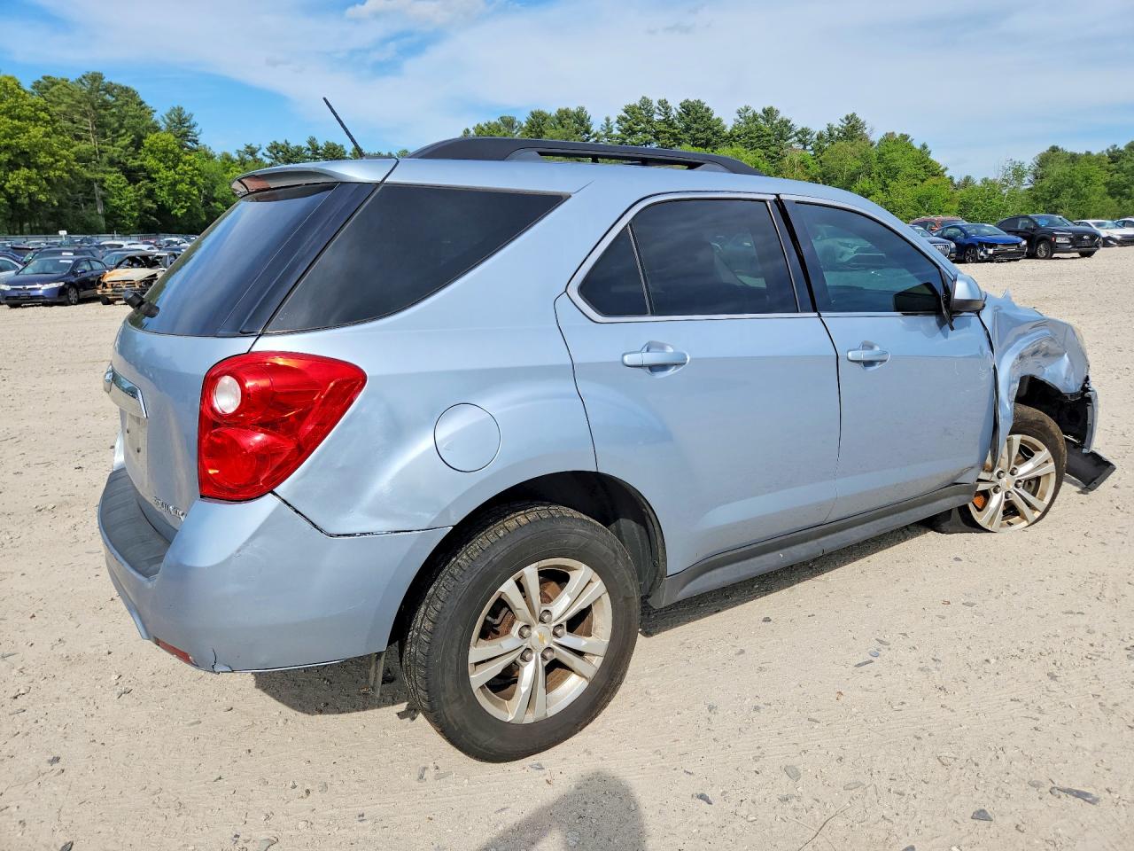 2015 Chevrolet Equinox Lt Blue vin: 2GNFLFEK5F6175057