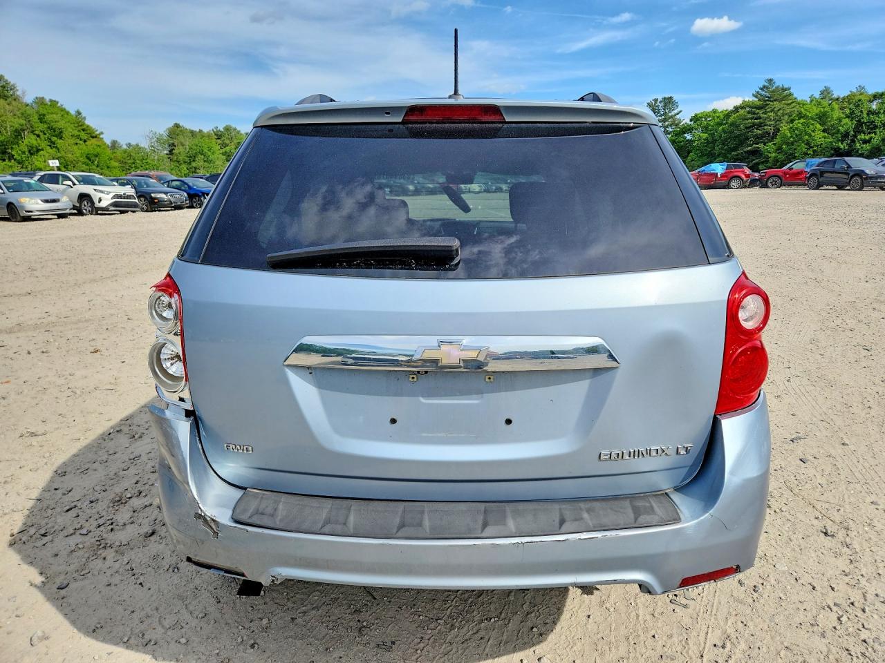 2015 Chevrolet Equinox Lt Blue vin: 2GNFLFEK5F6175057