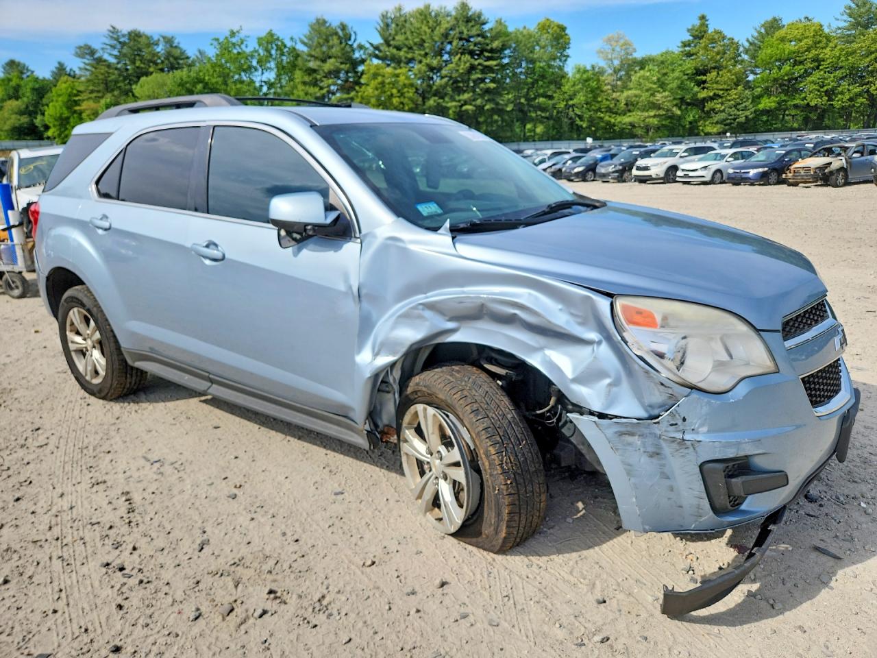 2015 Chevrolet Equinox Lt Blue vin: 2GNFLFEK5F6175057