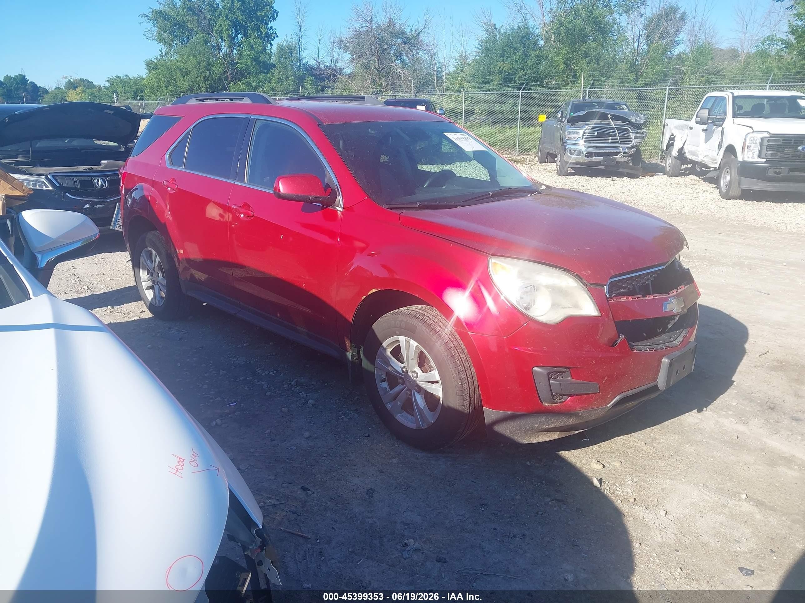 2015 Chevrolet Equinox 1lt Красный vin: 2GNFLFEK5F6179478