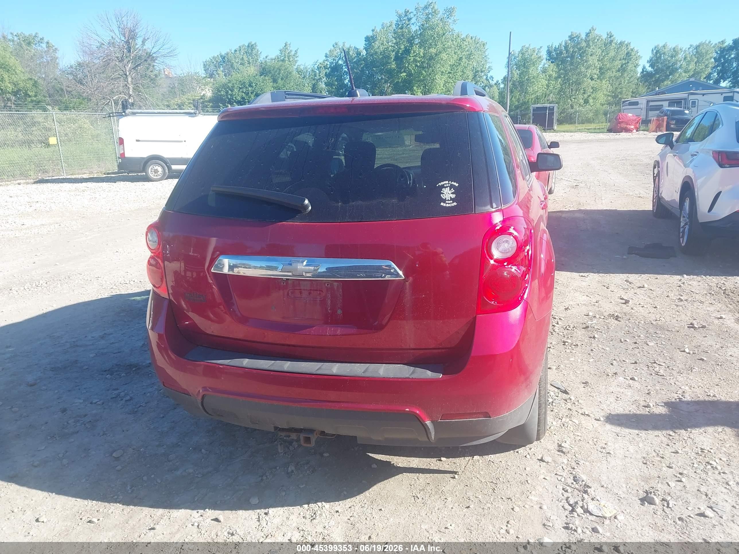 2015 Chevrolet Equinox 1lt Красный vin: 2GNFLFEK5F6179478