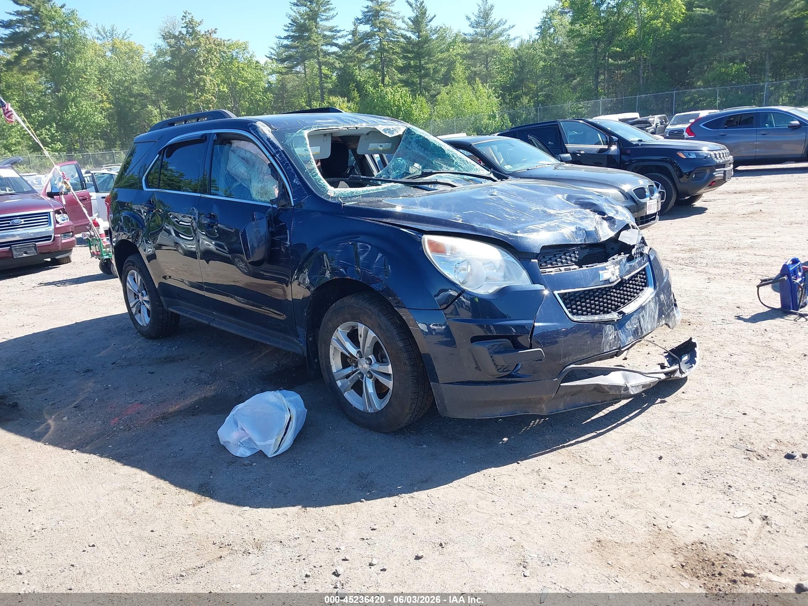 2015 Chevrolet Equinox 1lt Dark Blue vin: 2GNFLFEK5F6235435