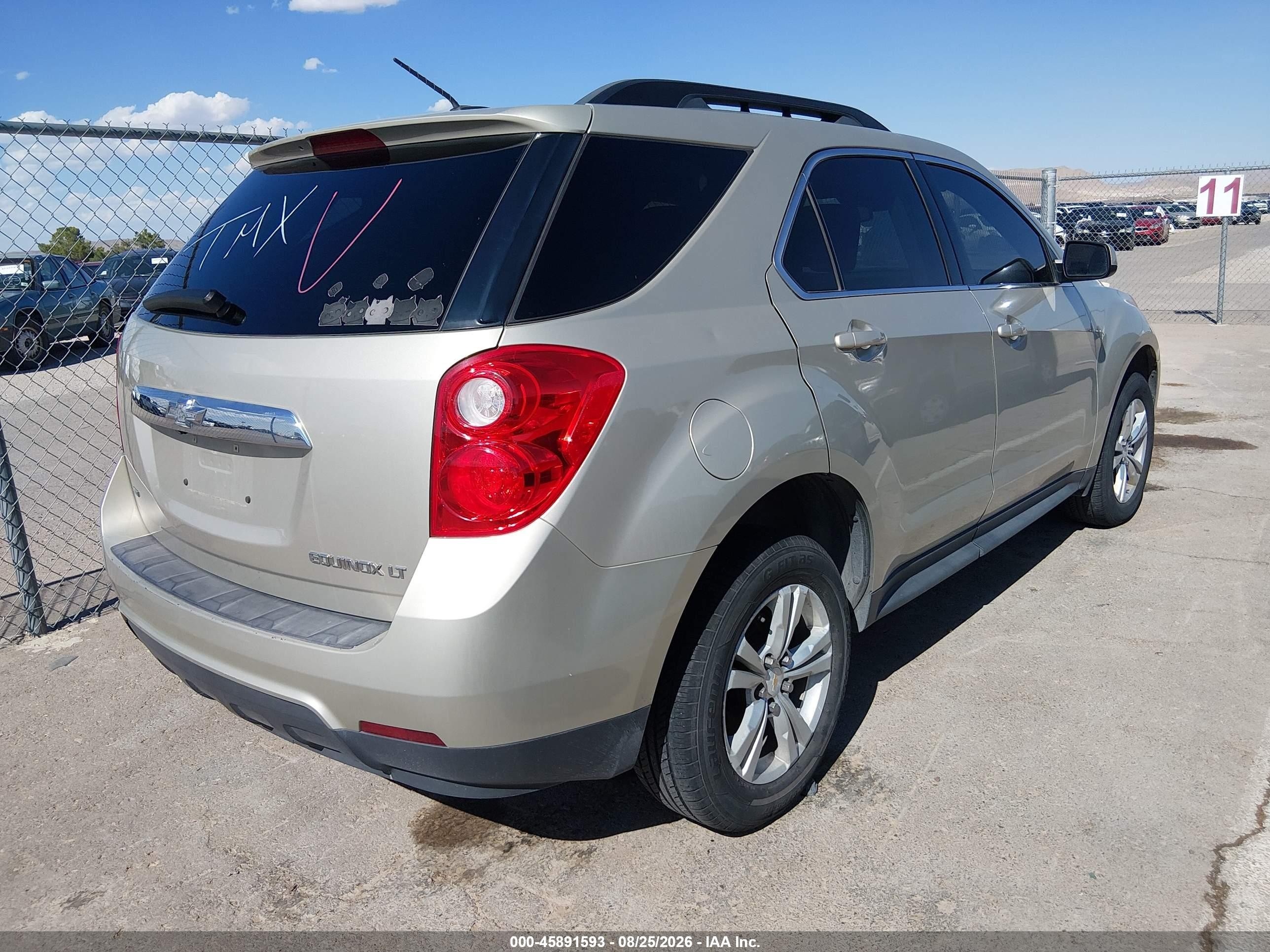 2015 Chevrolet Equinox Lt Beige vin: 2GNFLFEK5F6281332