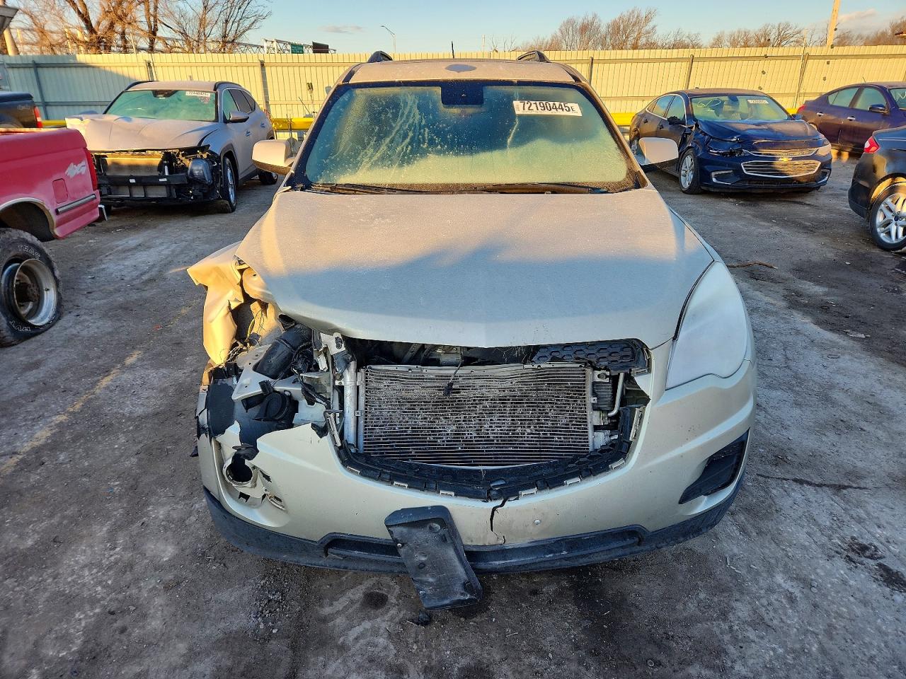 2015 Chevrolet Equinox Lt Silver vin: 2GNFLFEK5F6357390