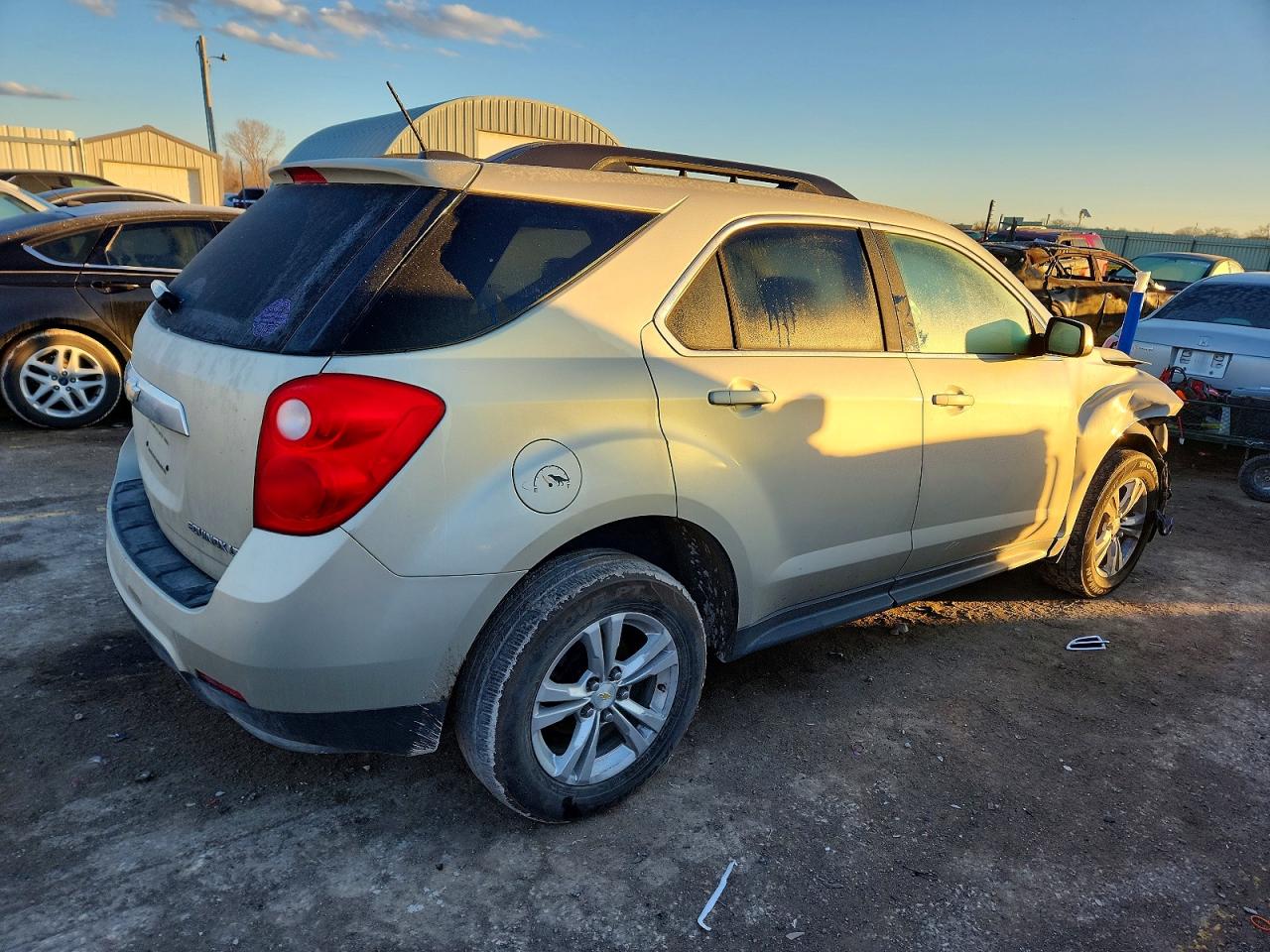 2015 Chevrolet Equinox Lt Silver vin: 2GNFLFEK5F6357390