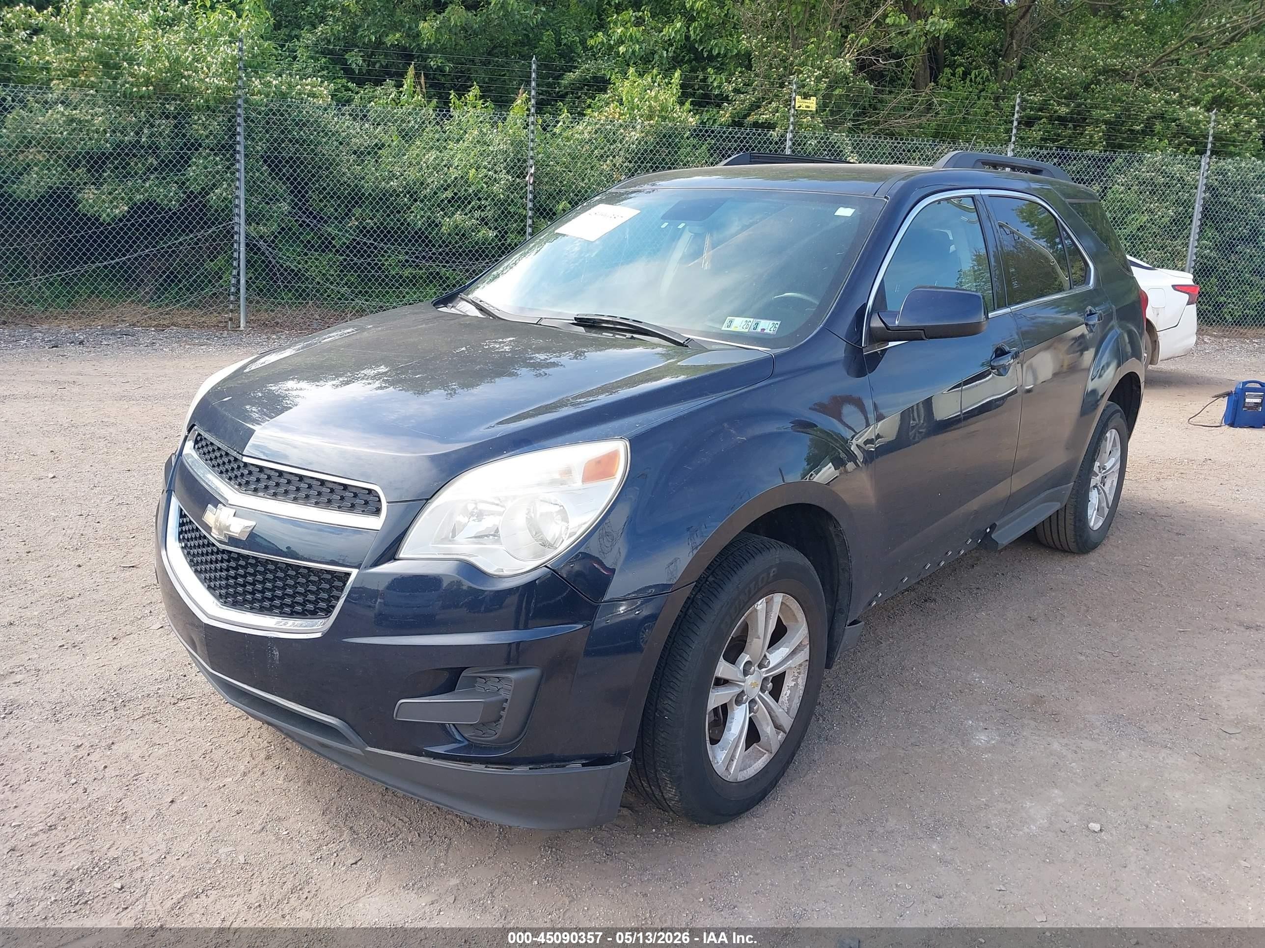 2015 Chevrolet Equinox 1lt Blue vin: 2GNFLFEK5F6437014