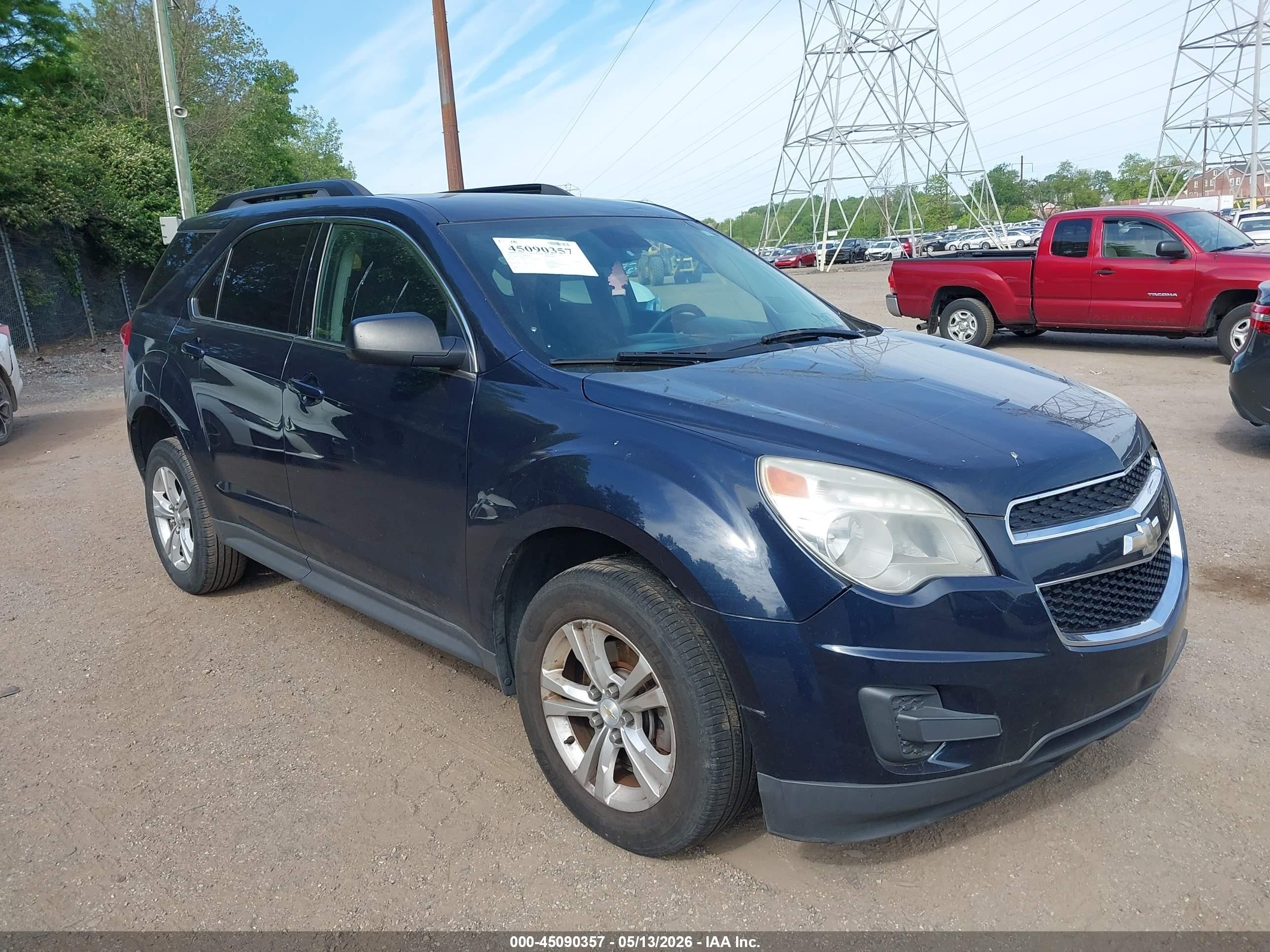 2015 Chevrolet Equinox 1lt Blue vin: 2GNFLFEK5F6437014
