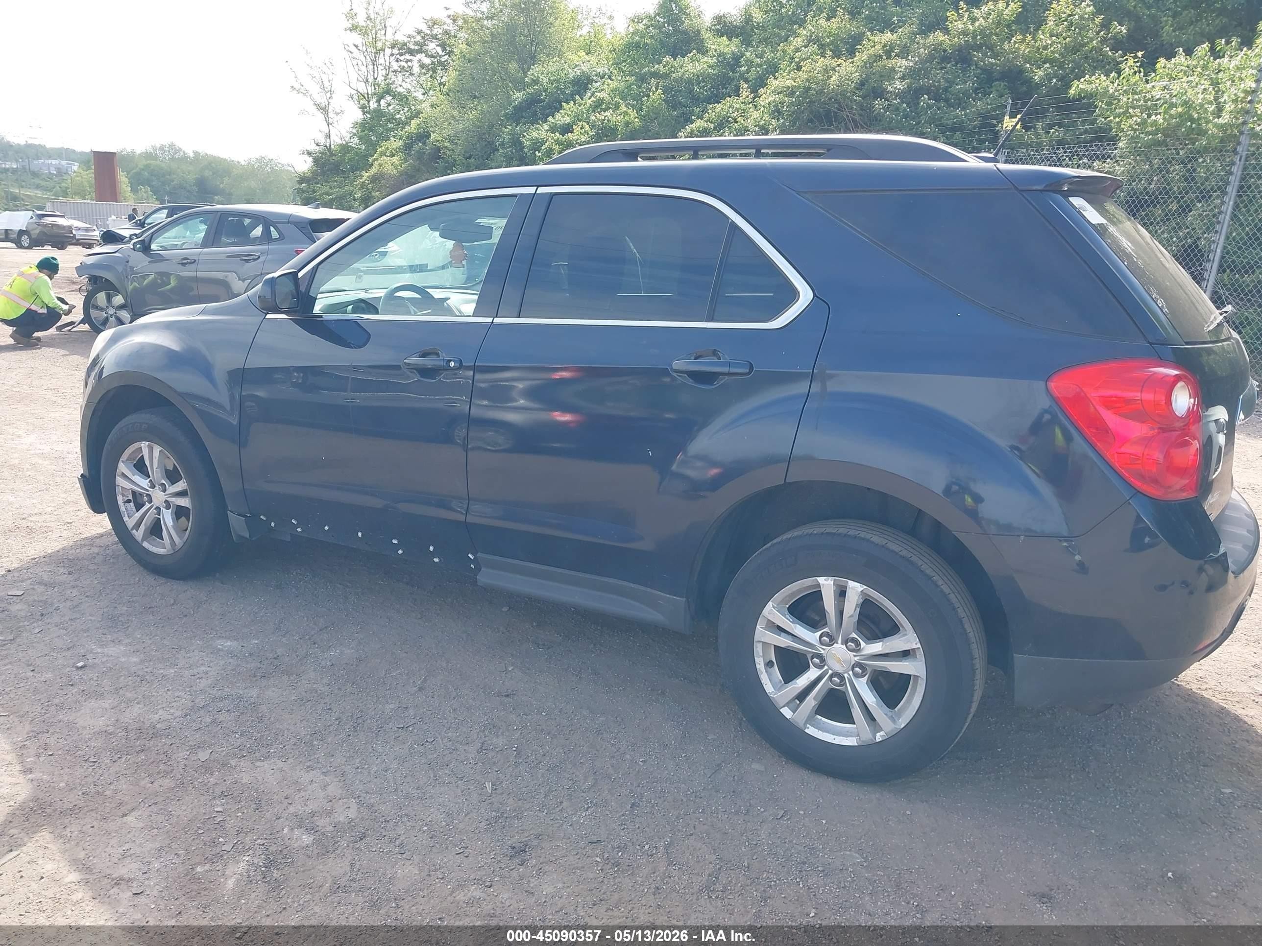 2015 Chevrolet Equinox 1lt Blue vin: 2GNFLFEK5F6437014