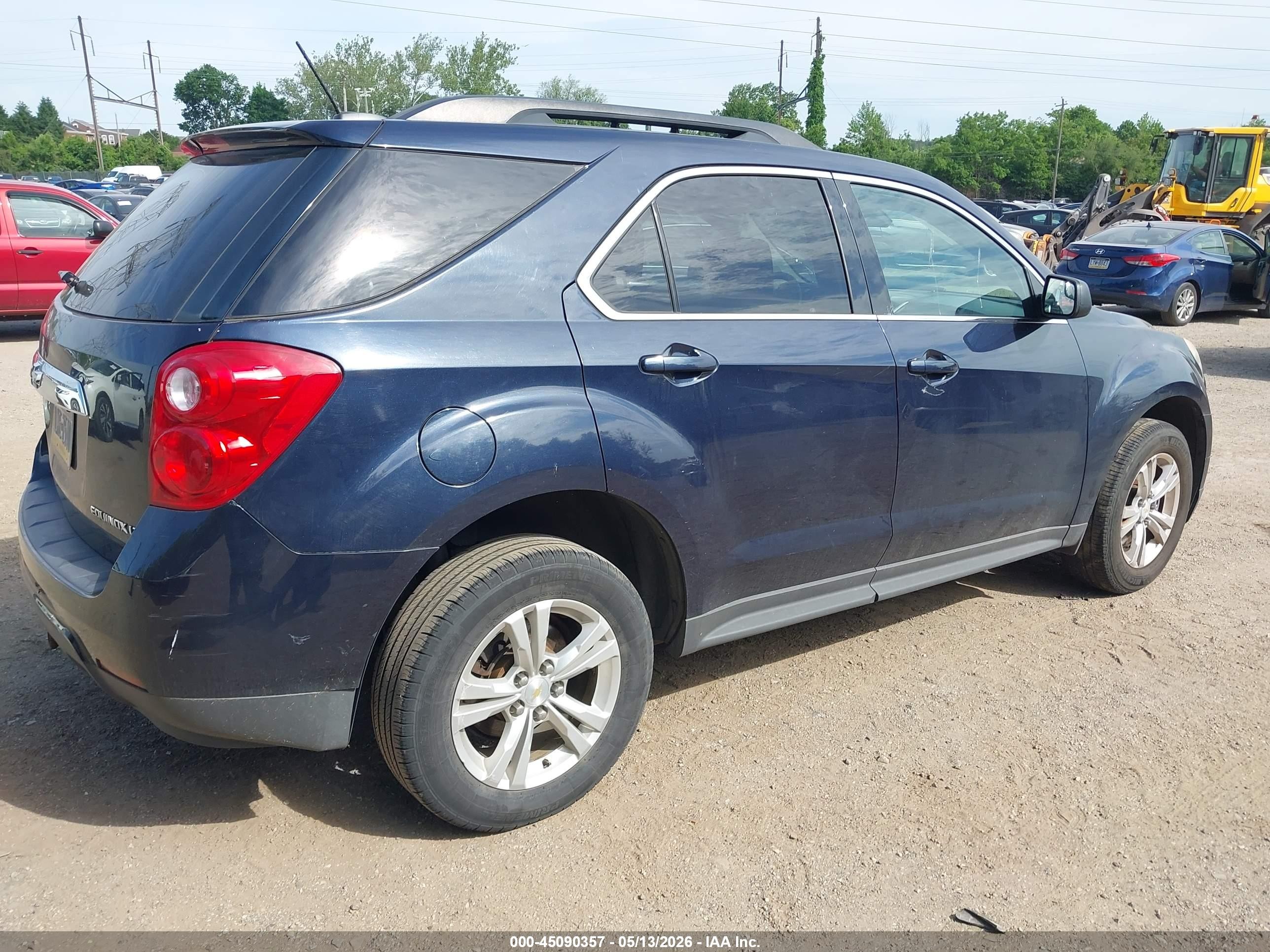 2015 Chevrolet Equinox 1lt Blue vin: 2GNFLFEK5F6437014