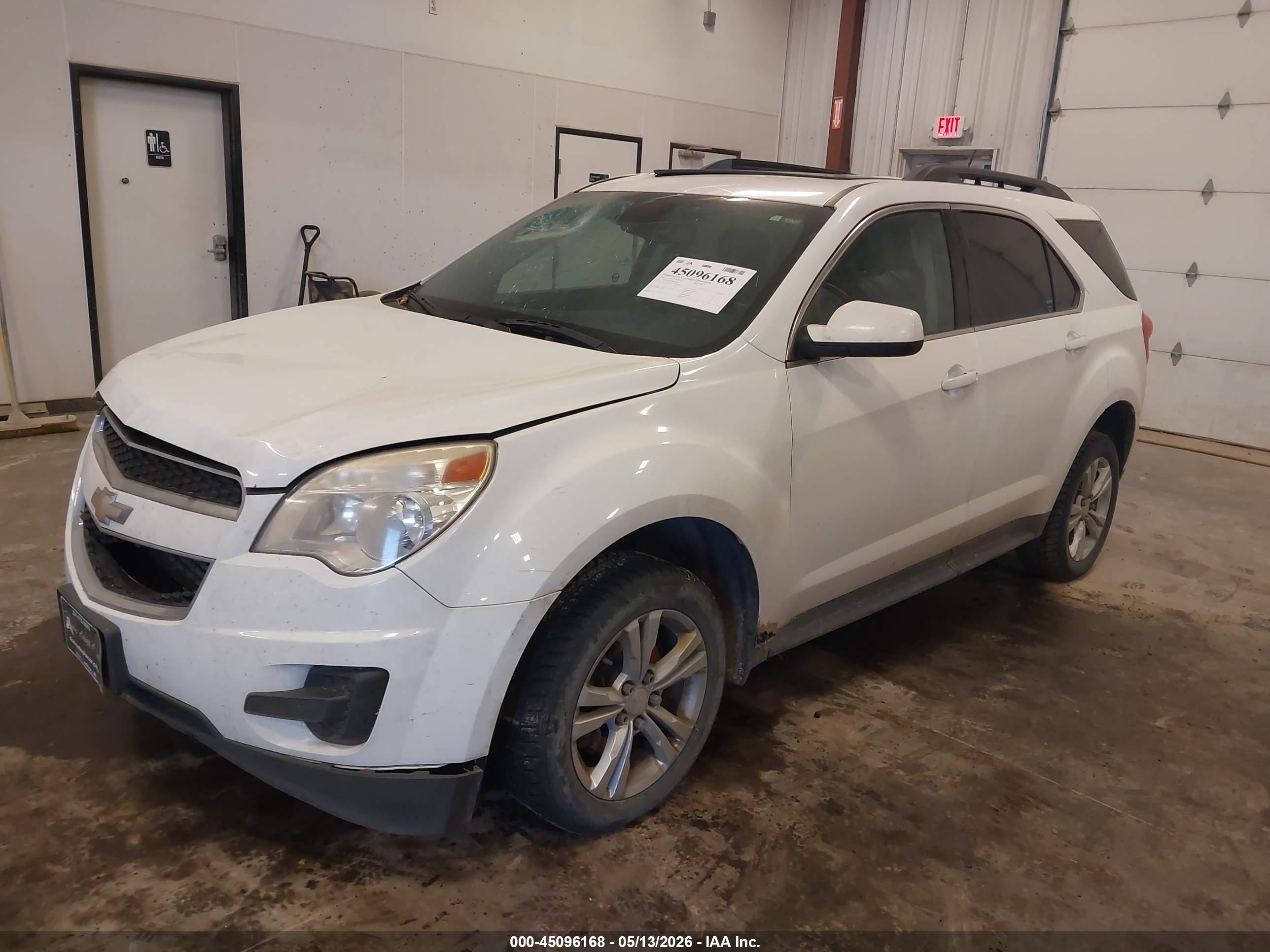 2015 Chevrolet Equinox 1lt White vin: 2GNFLFEK5F6437966
