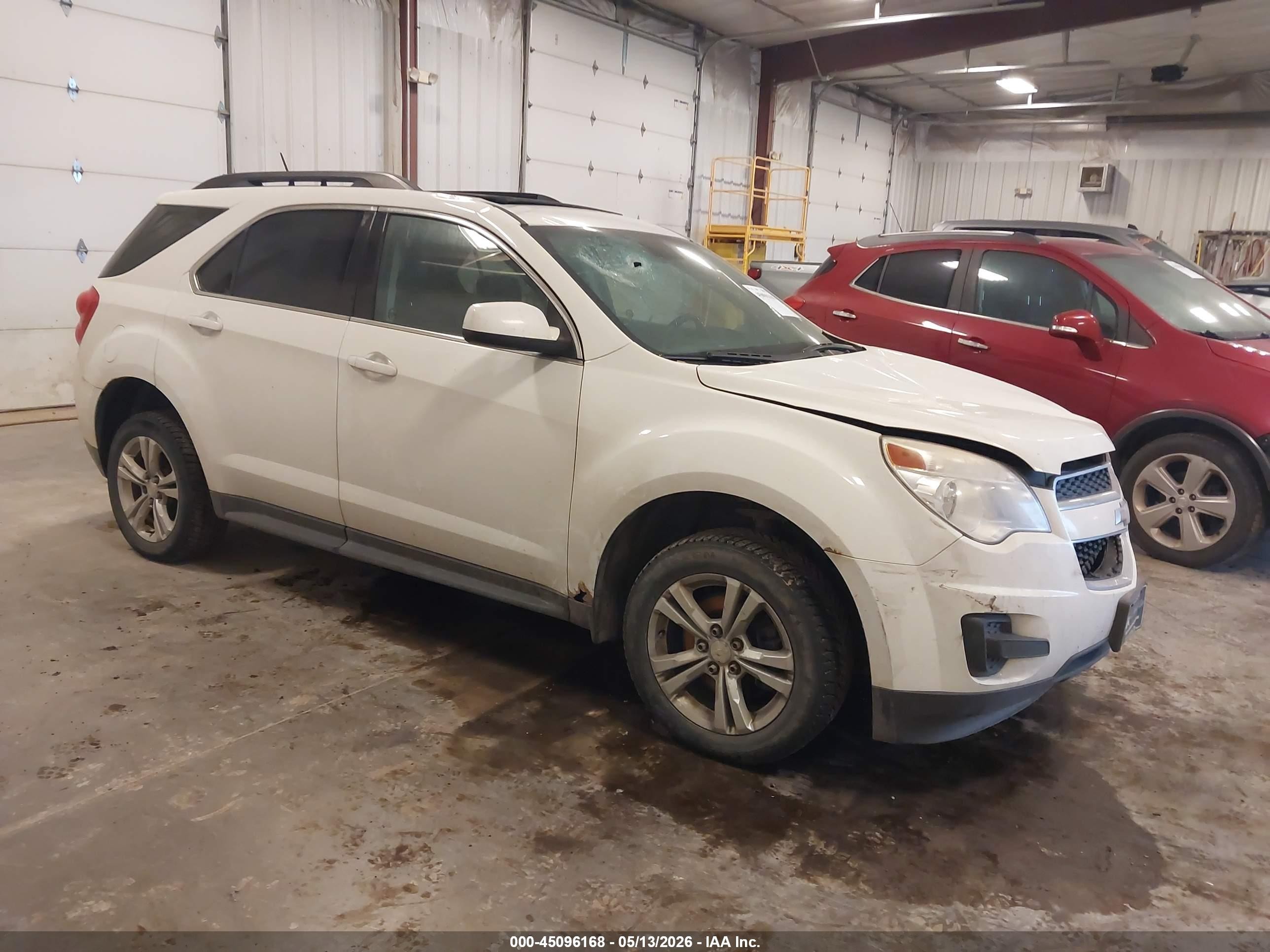 2015 Chevrolet Equinox 1lt White vin: 2GNFLFEK5F6437966