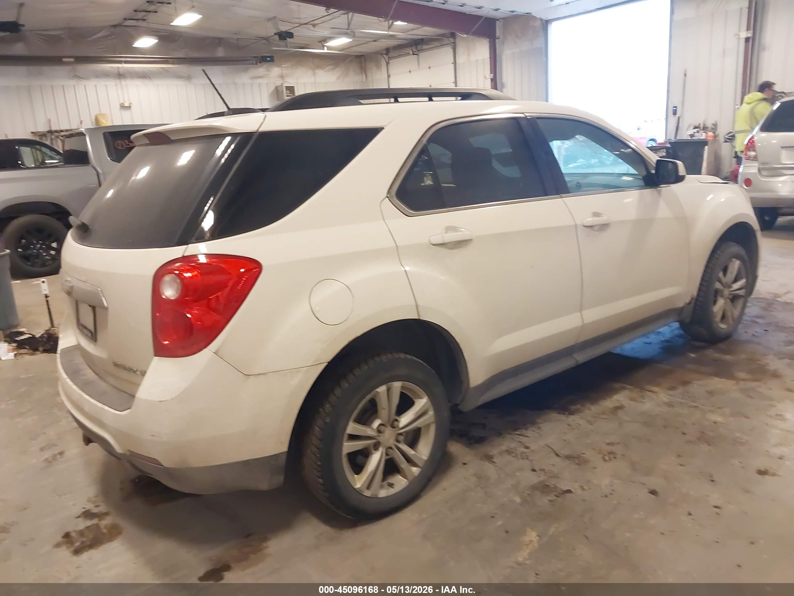 2015 Chevrolet Equinox 1lt White vin: 2GNFLFEK5F6437966