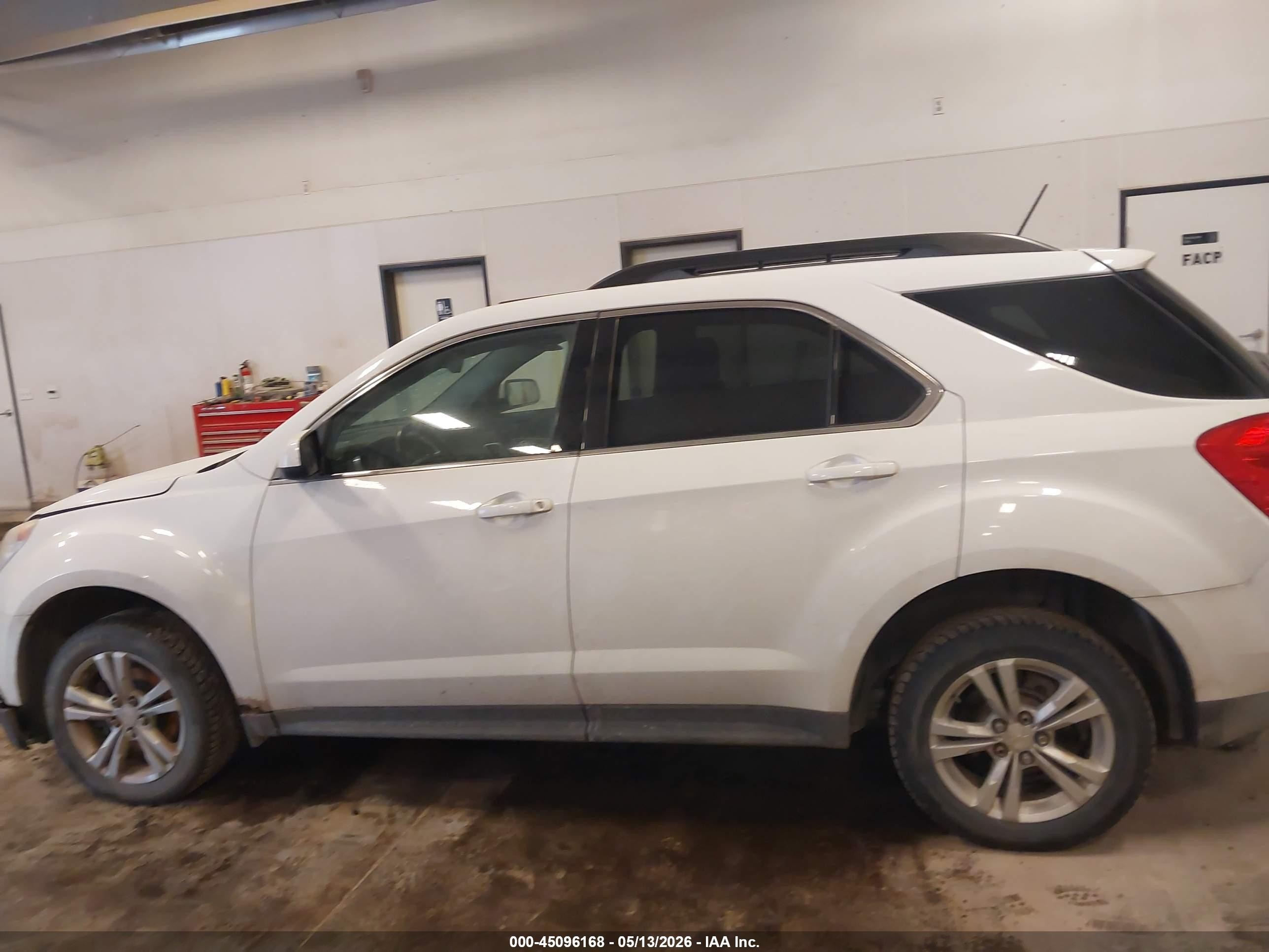 2015 Chevrolet Equinox 1lt White vin: 2GNFLFEK5F6437966