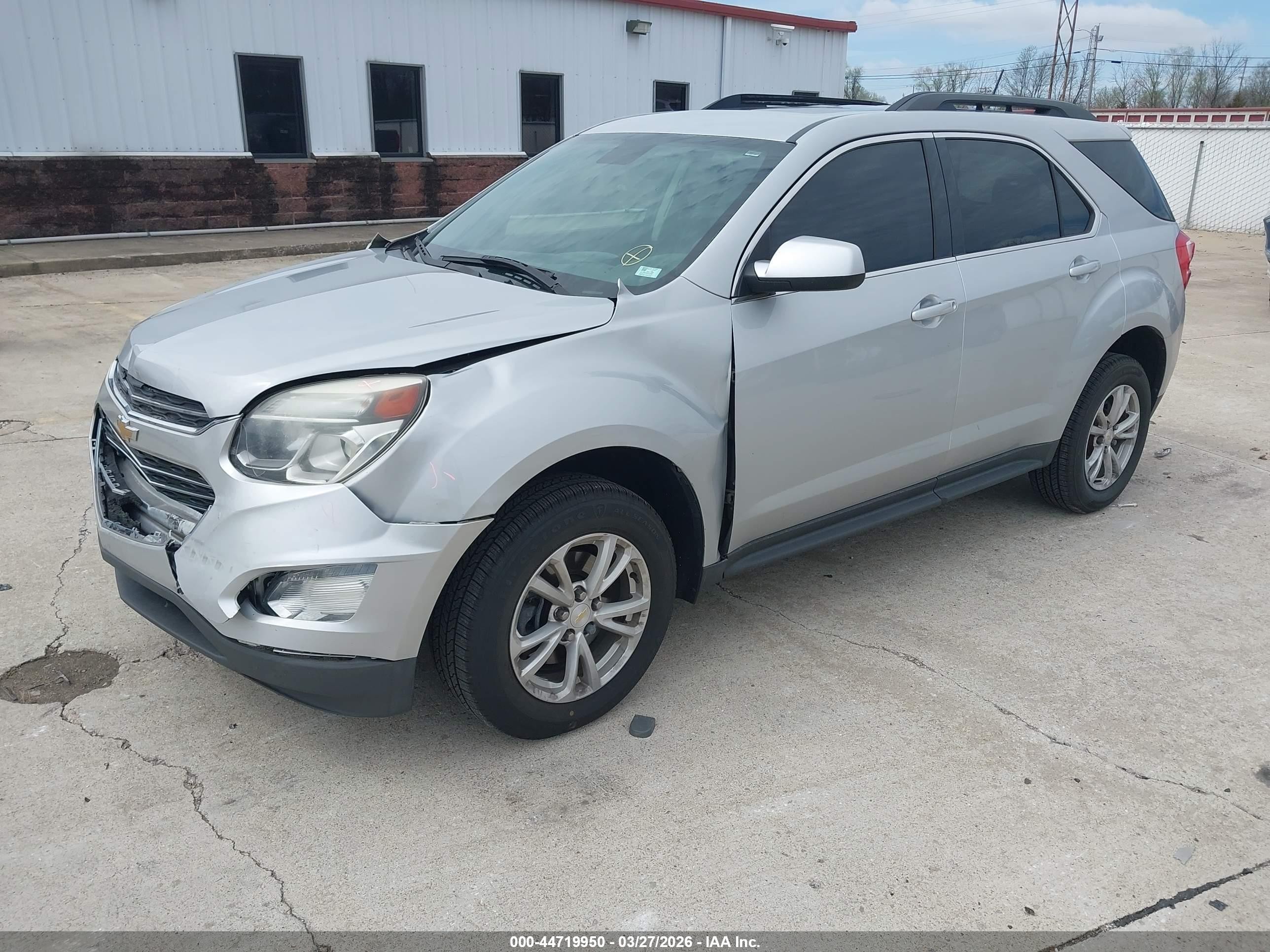 2017 Chevrolet Equinox Lt Silver vin: 2GNFLFEK5H6158987