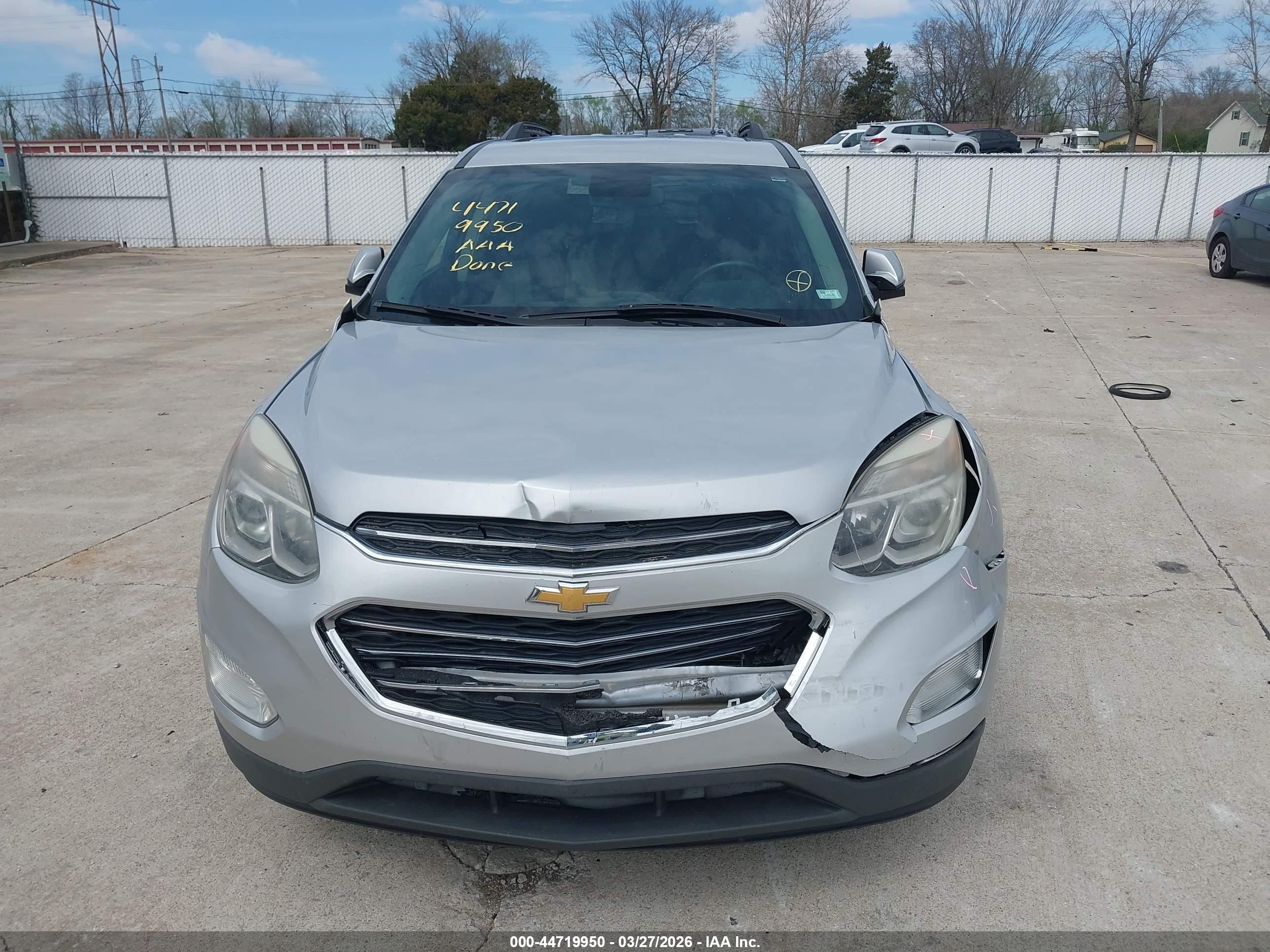 2017 Chevrolet Equinox Lt Silver vin: 2GNFLFEK5H6158987
