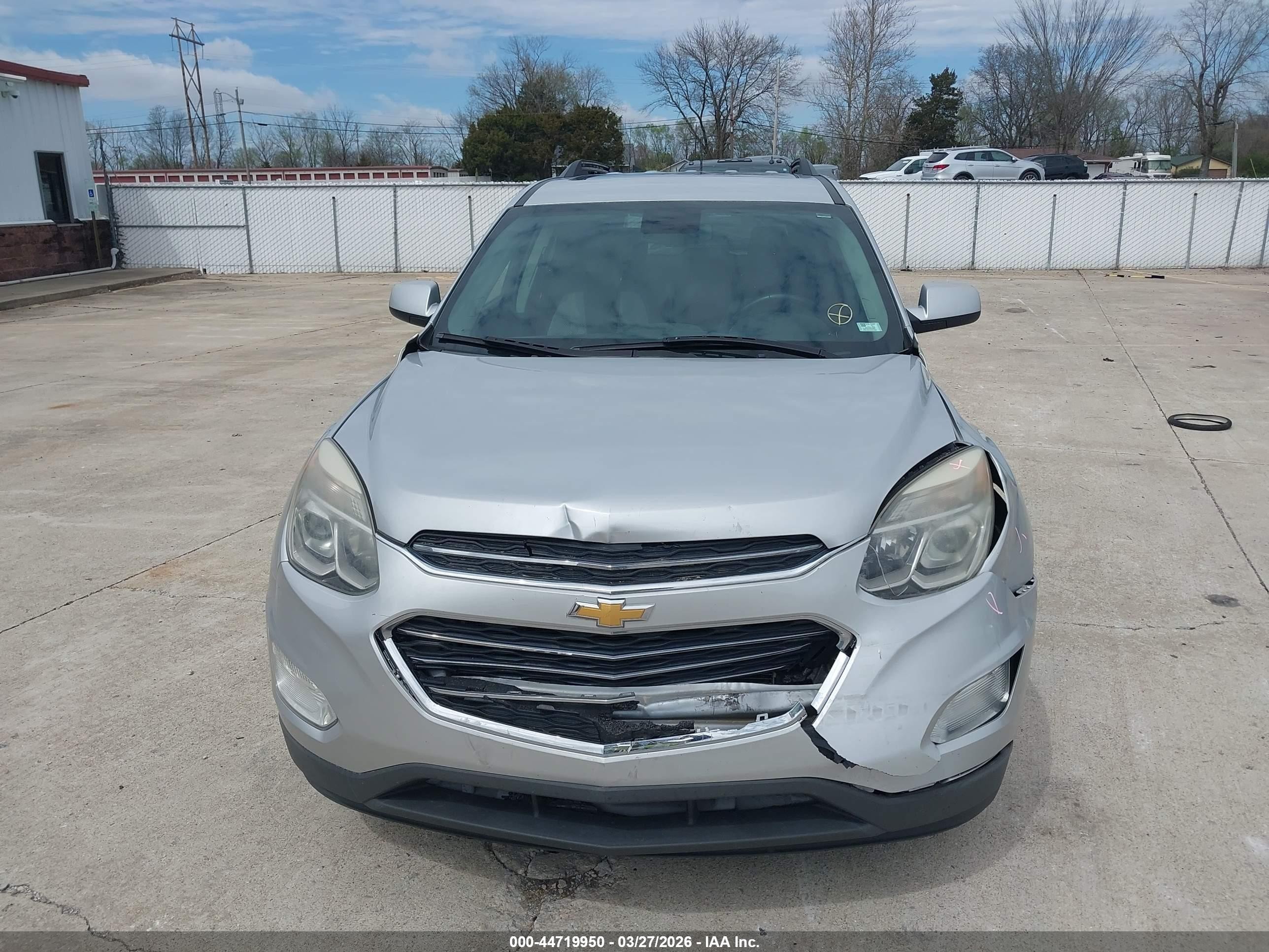 2017 Chevrolet Equinox Lt Silver vin: 2GNFLFEK5H6158987