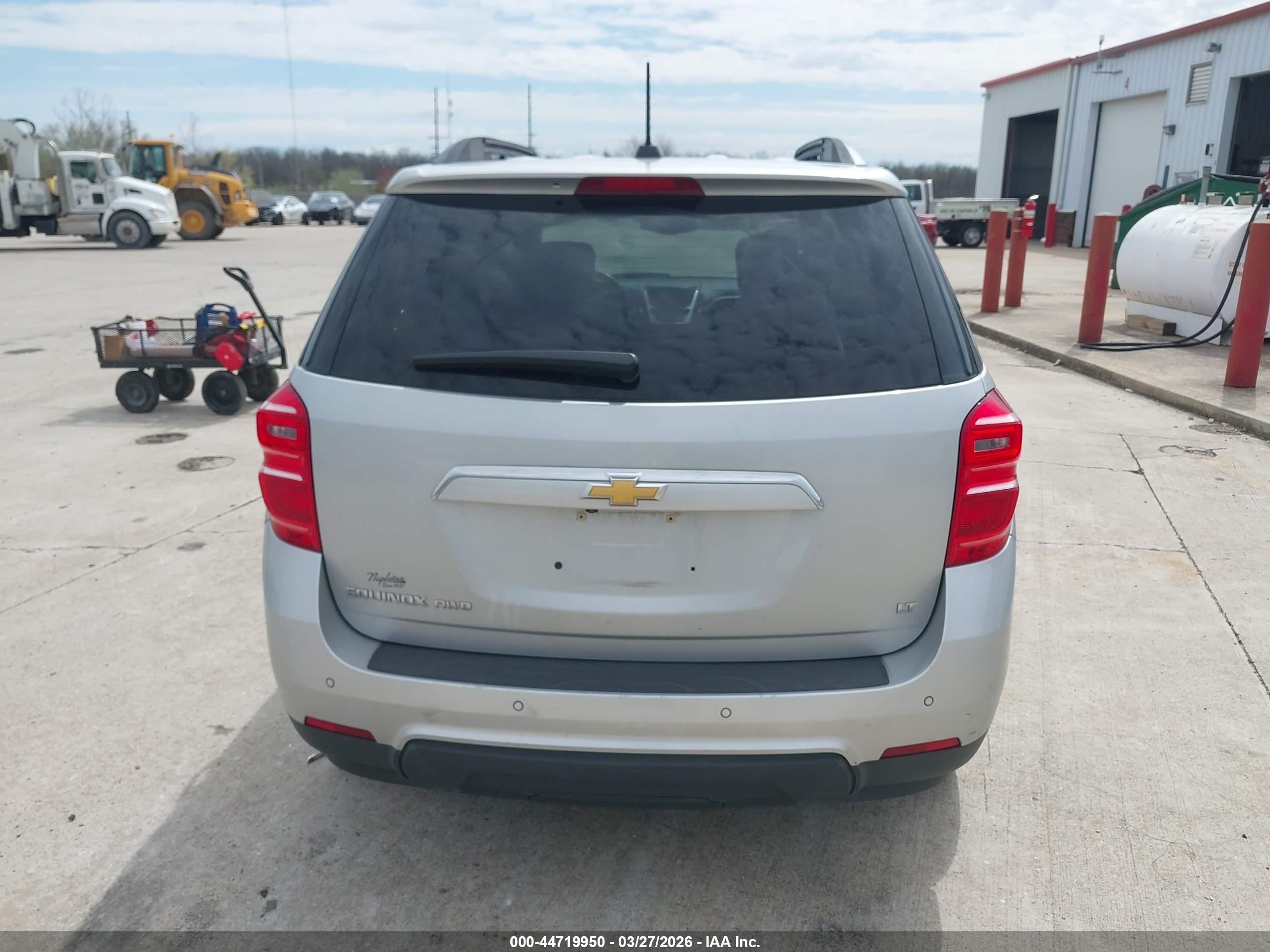 2017 Chevrolet Equinox Lt Silver vin: 2GNFLFEK5H6158987