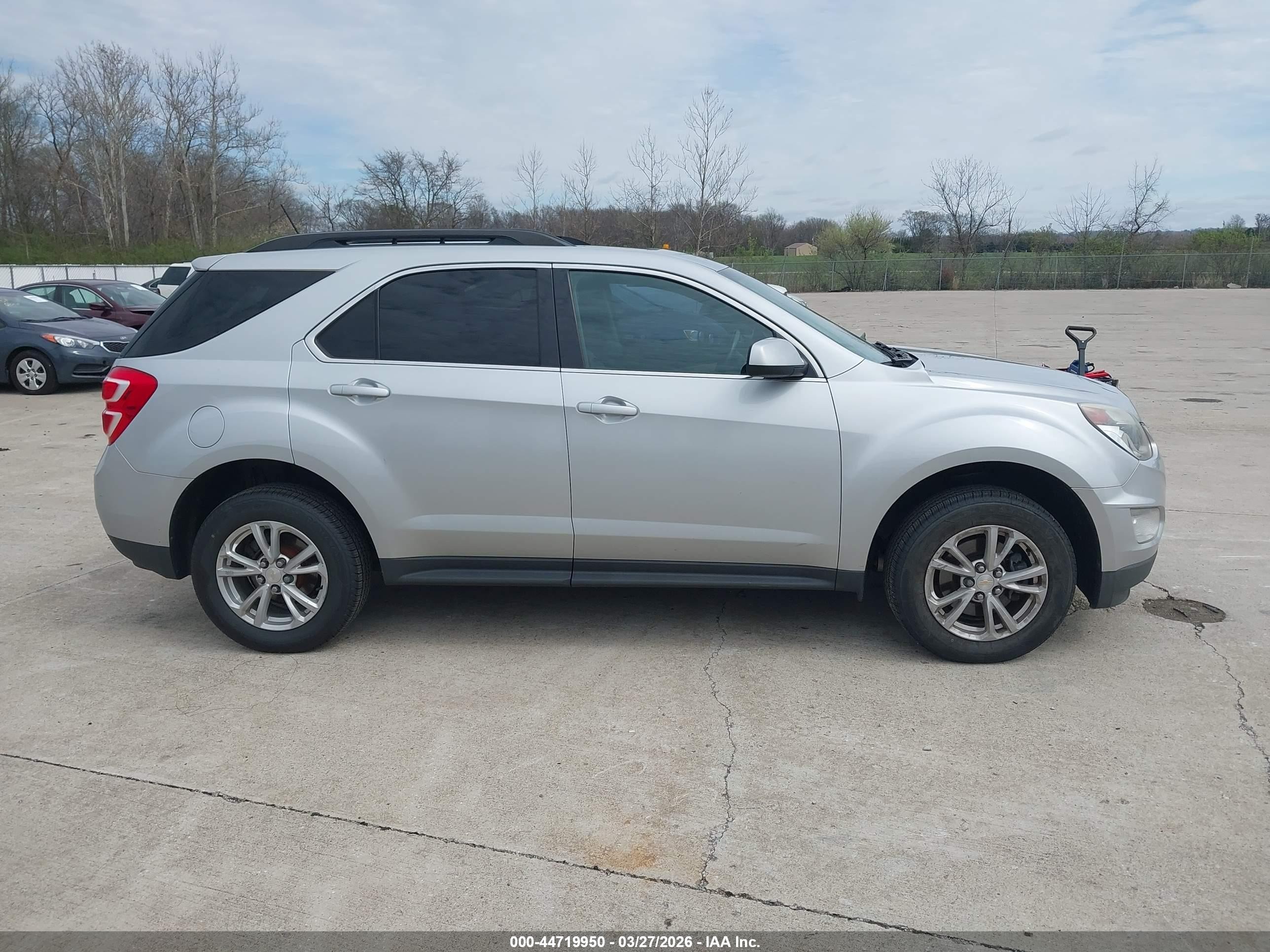 2017 Chevrolet Equinox Lt Silver vin: 2GNFLFEK5H6158987