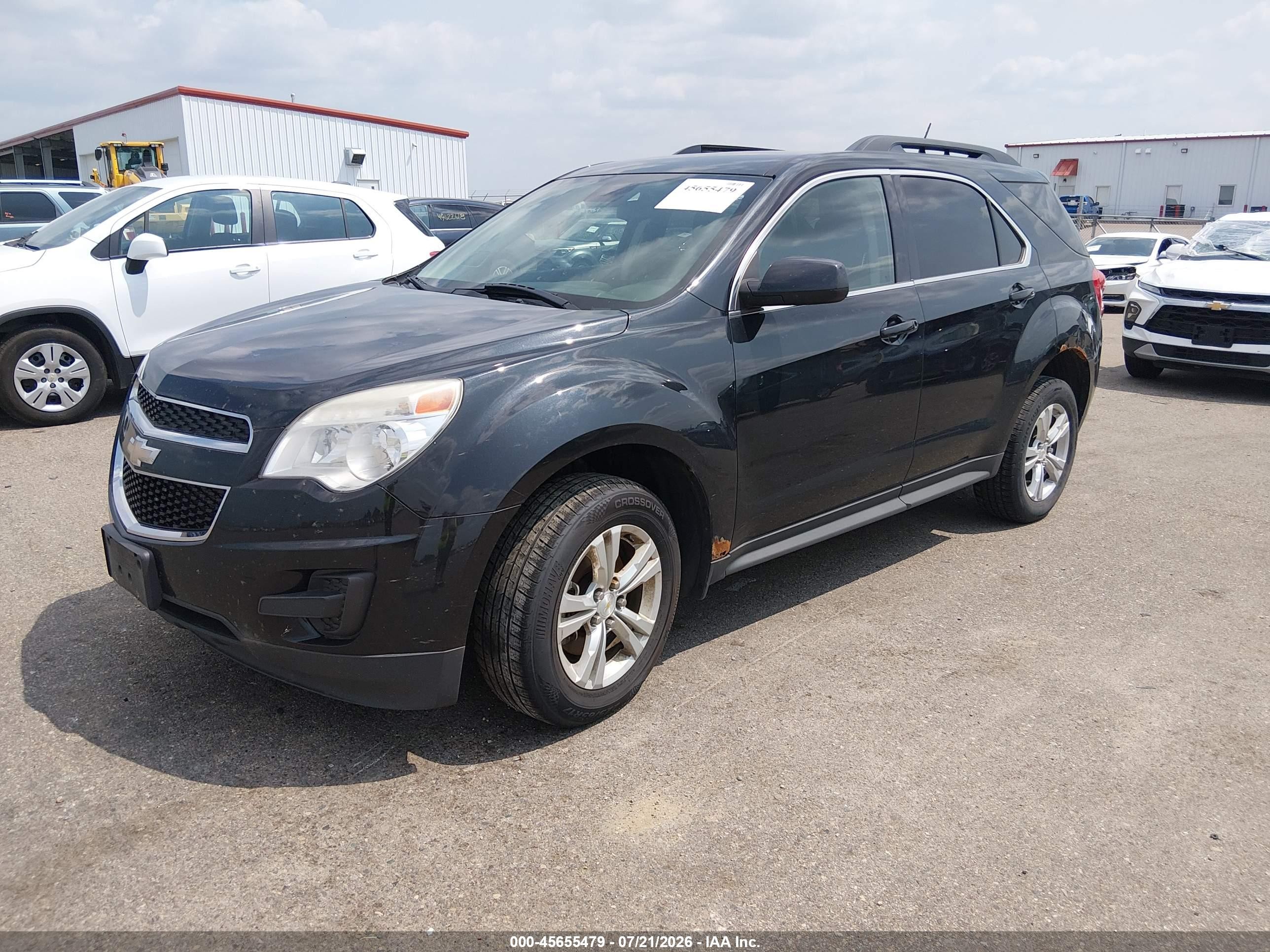 2014 Chevrolet Equinox Lt Black vin: 2GNFLFEK6E6224040