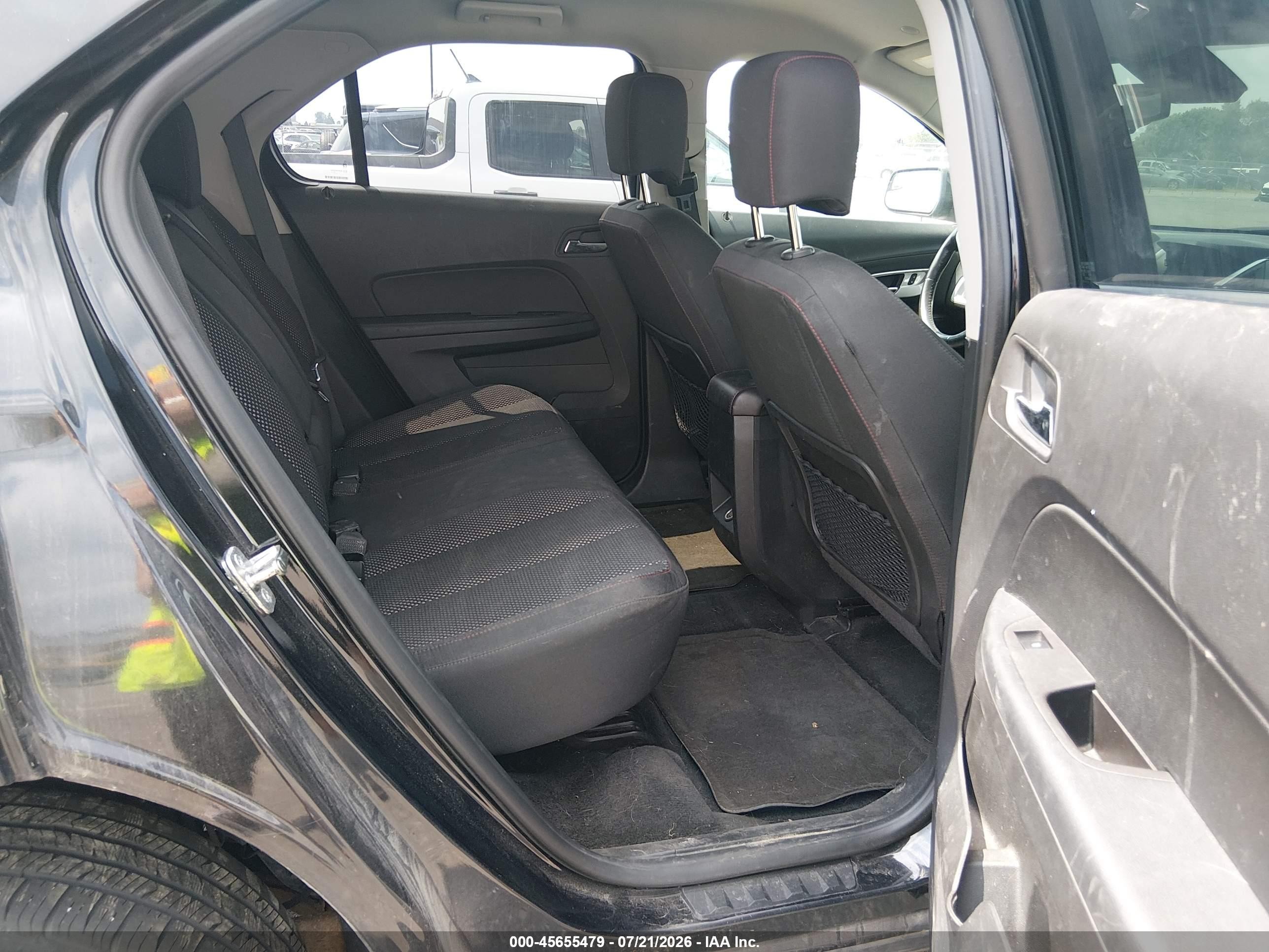 2014 Chevrolet Equinox Lt Black vin: 2GNFLFEK6E6224040