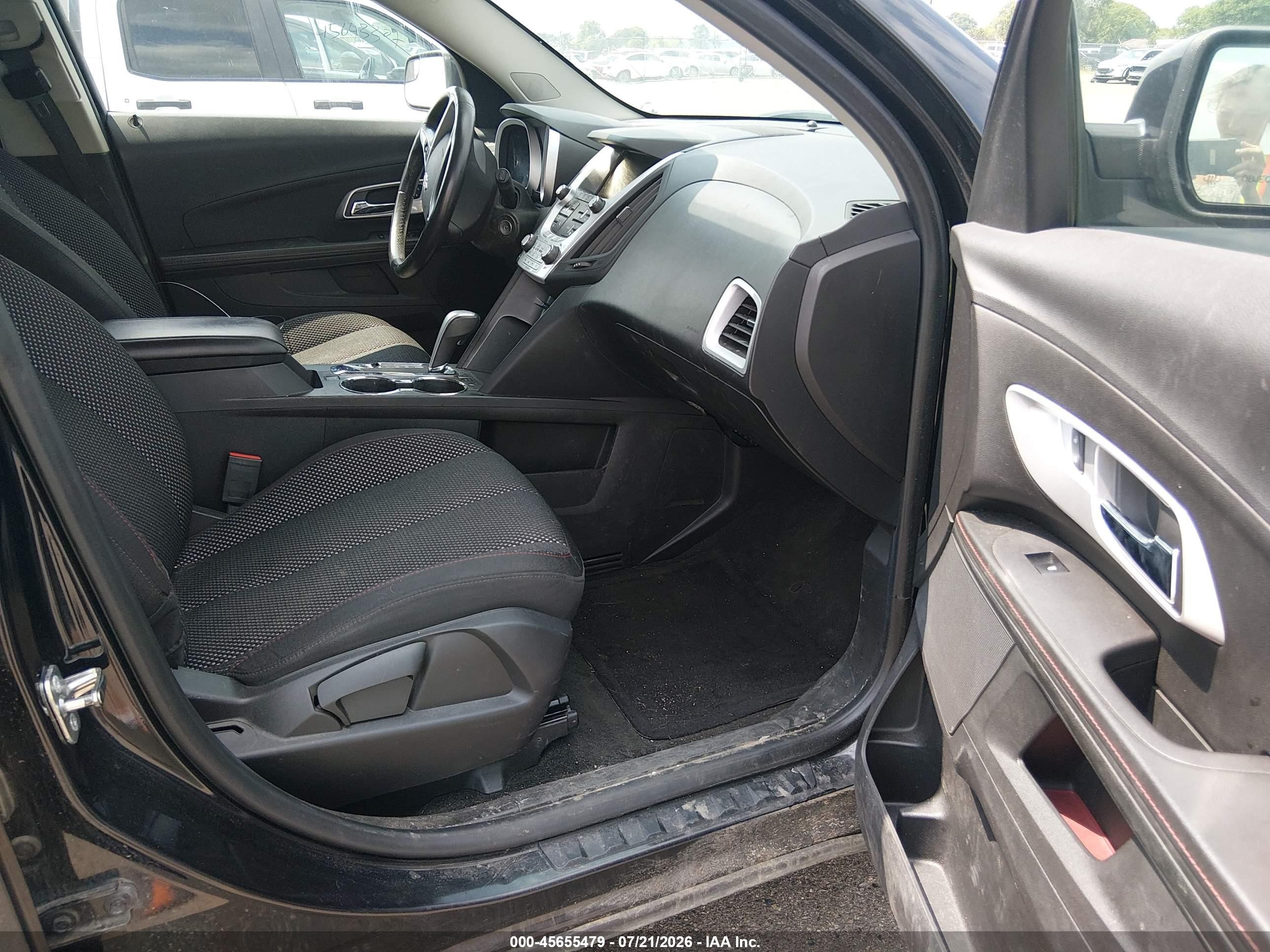2014 Chevrolet Equinox Lt Black vin: 2GNFLFEK6E6224040