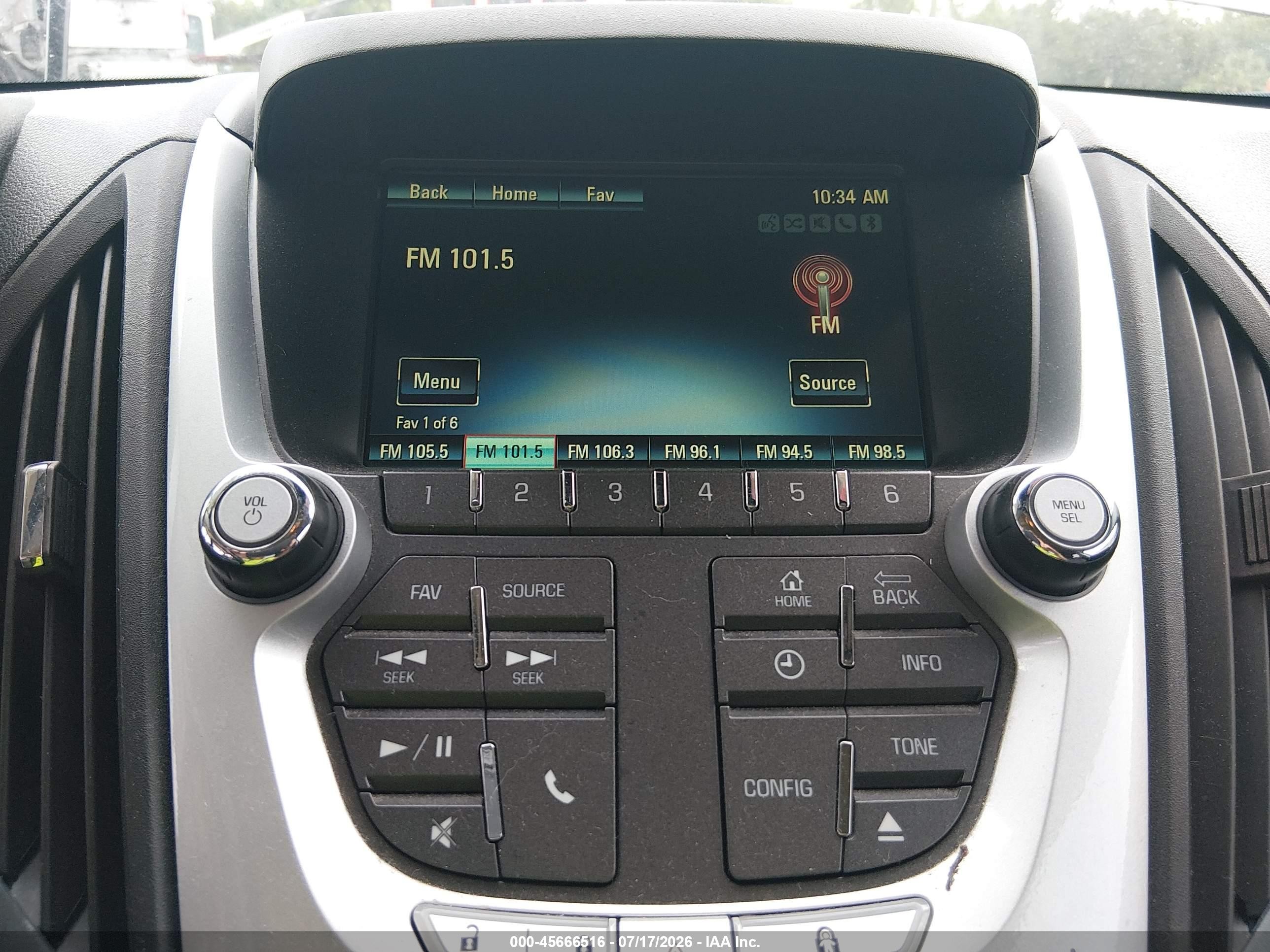 2014 Chevrolet Equinox Lt Champagne vin: 2GNFLFEK6E6276509