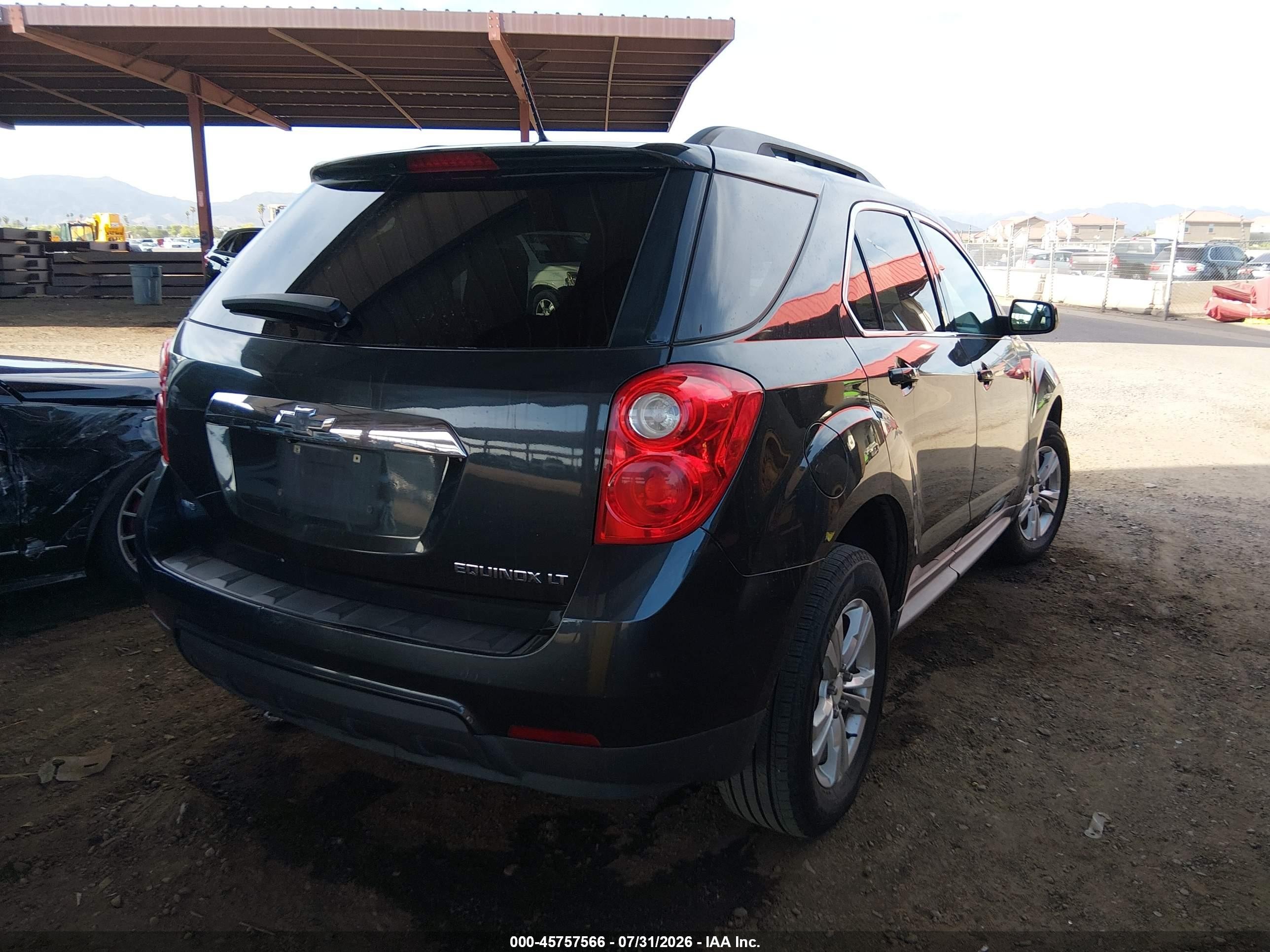 2014 Chevrolet Equinox Lt Серый vin: 2GNFLFEK6E6318791
