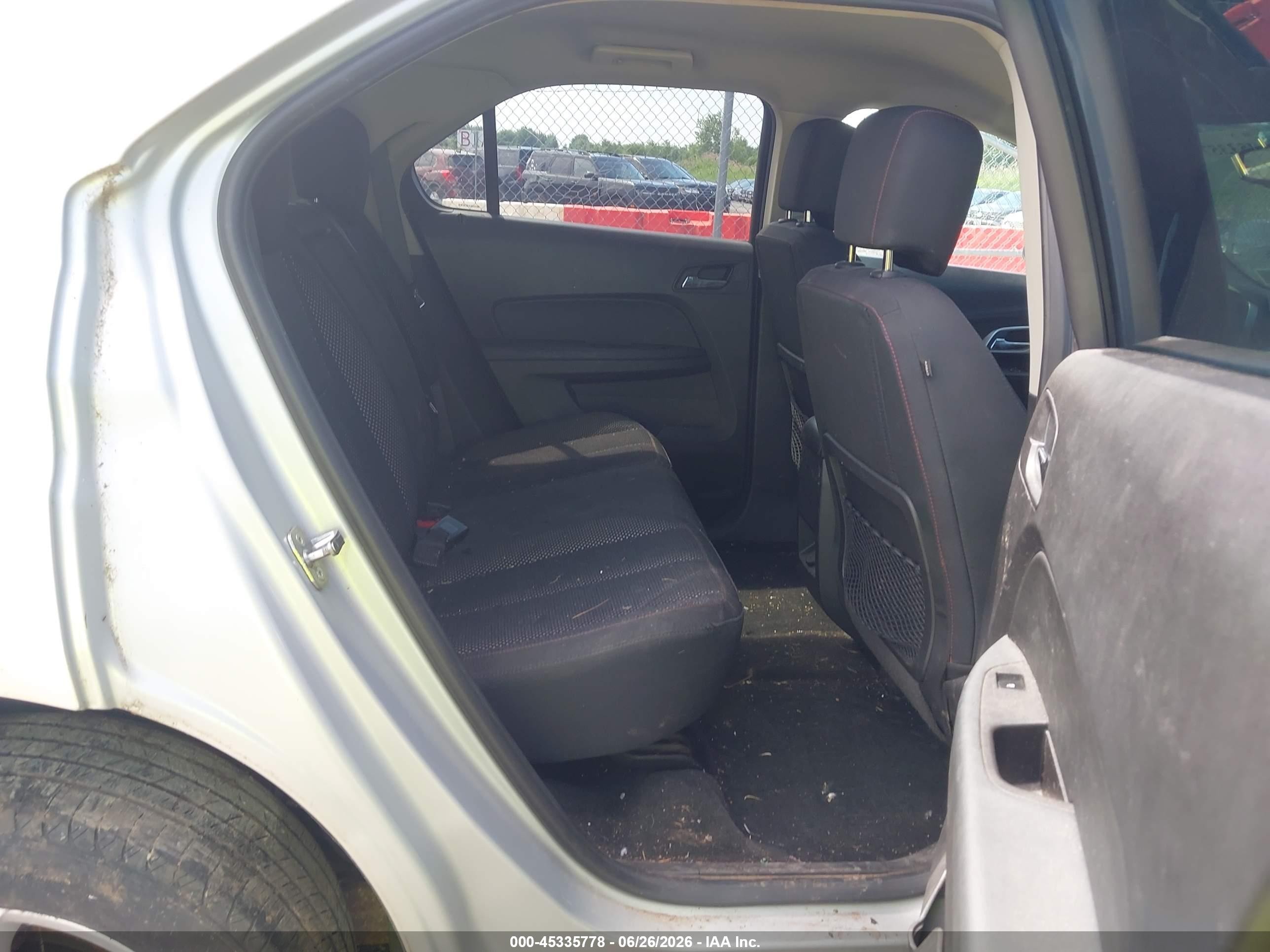 2015 Chevrolet Equinox 1lt Silver vin: 2GNFLFEK6F6108824