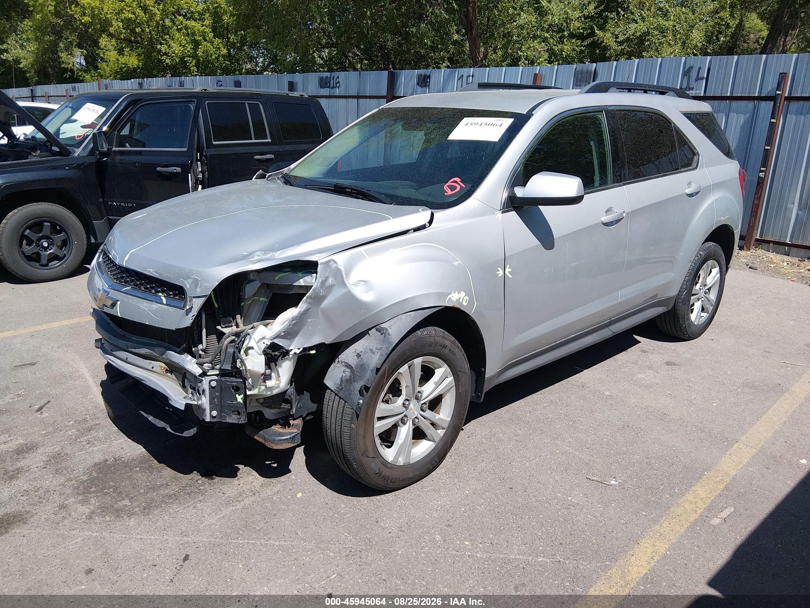2015 Chevrolet Equinox Lt Серебряный vin: 2GNFLFEK6F6179991
