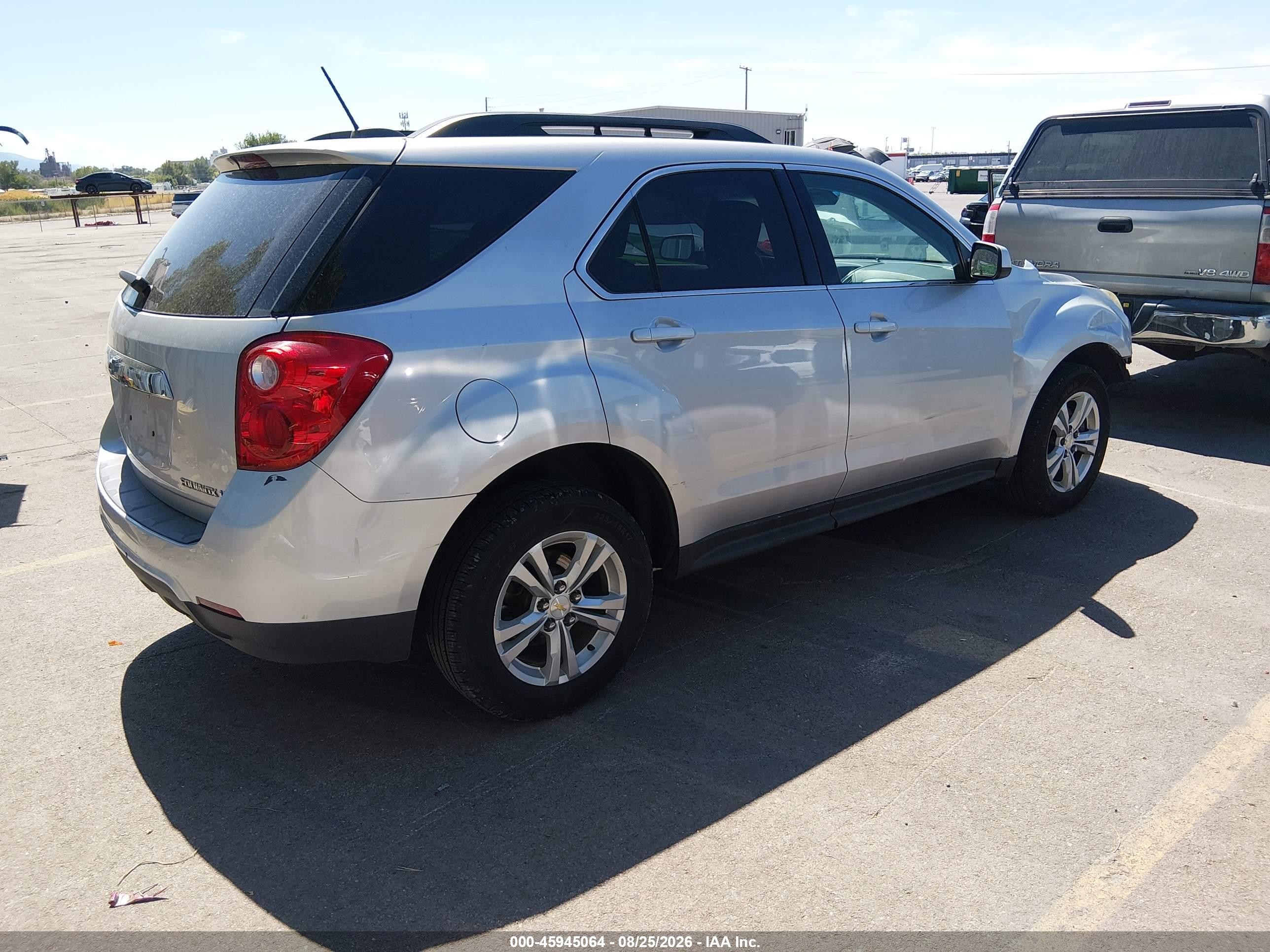 2015 Chevrolet Equinox Lt Серебряный vin: 2GNFLFEK6F6179991