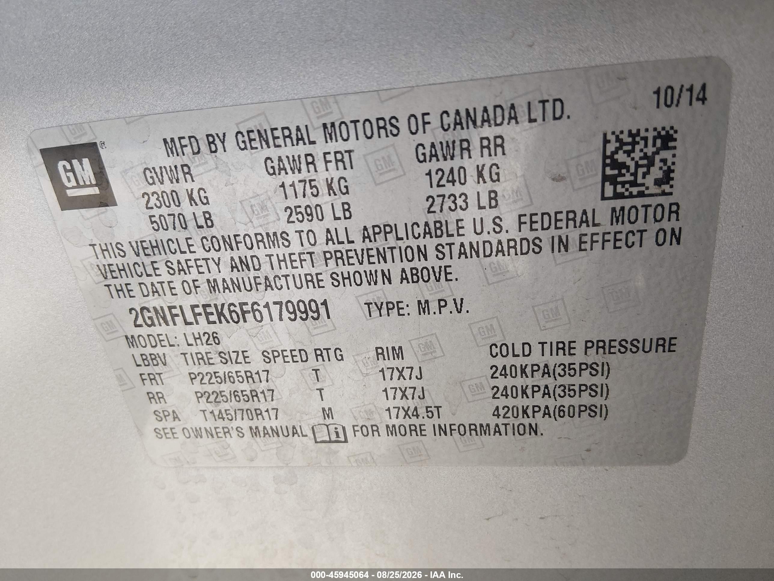 2015 Chevrolet Equinox Lt Серебряный vin: 2GNFLFEK6F6179991