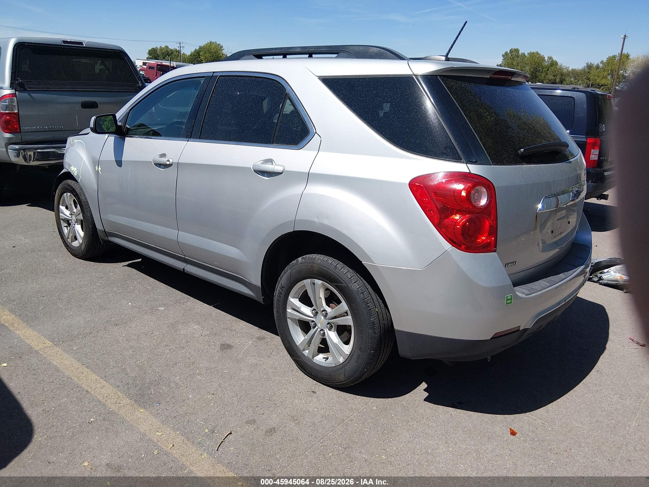 2015 Chevrolet Equinox Lt Серебряный vin: 2GNFLFEK6F6179991
