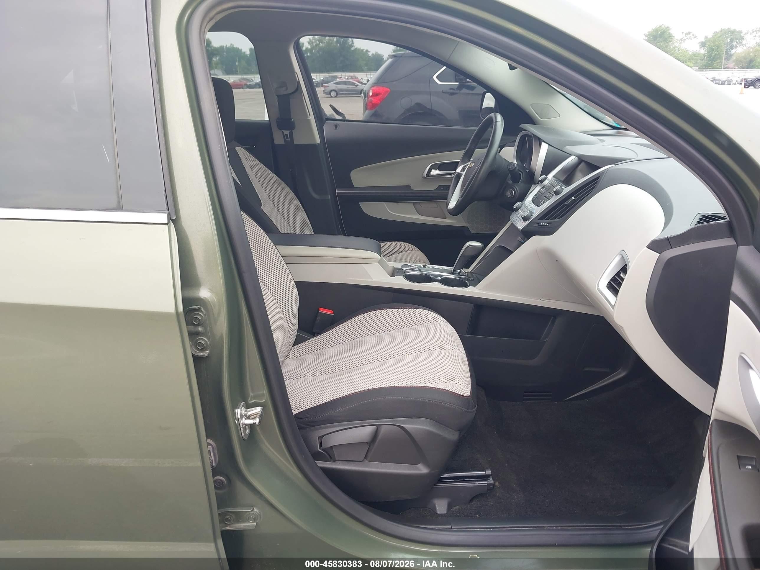 2015 Chevrolet Equinox Lt Green vin: 2GNFLFEK6F6213430