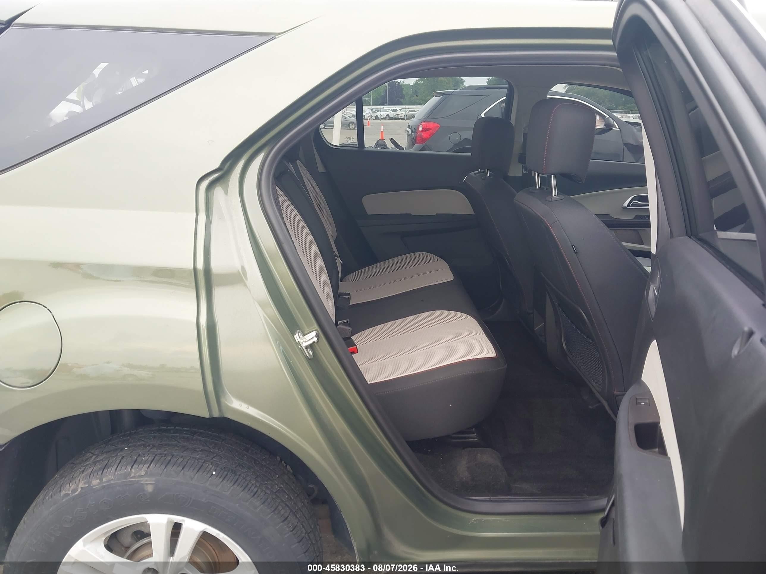 2015 Chevrolet Equinox Lt Green vin: 2GNFLFEK6F6213430