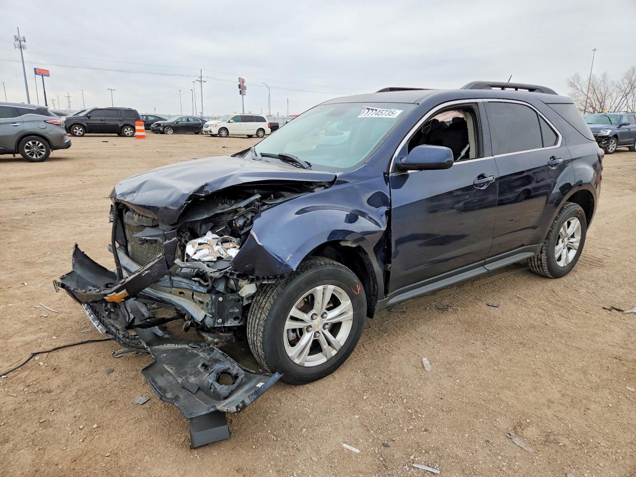 2015 Chevrolet Equinox Lt Blue vin: 2GNFLFEK6F6220636