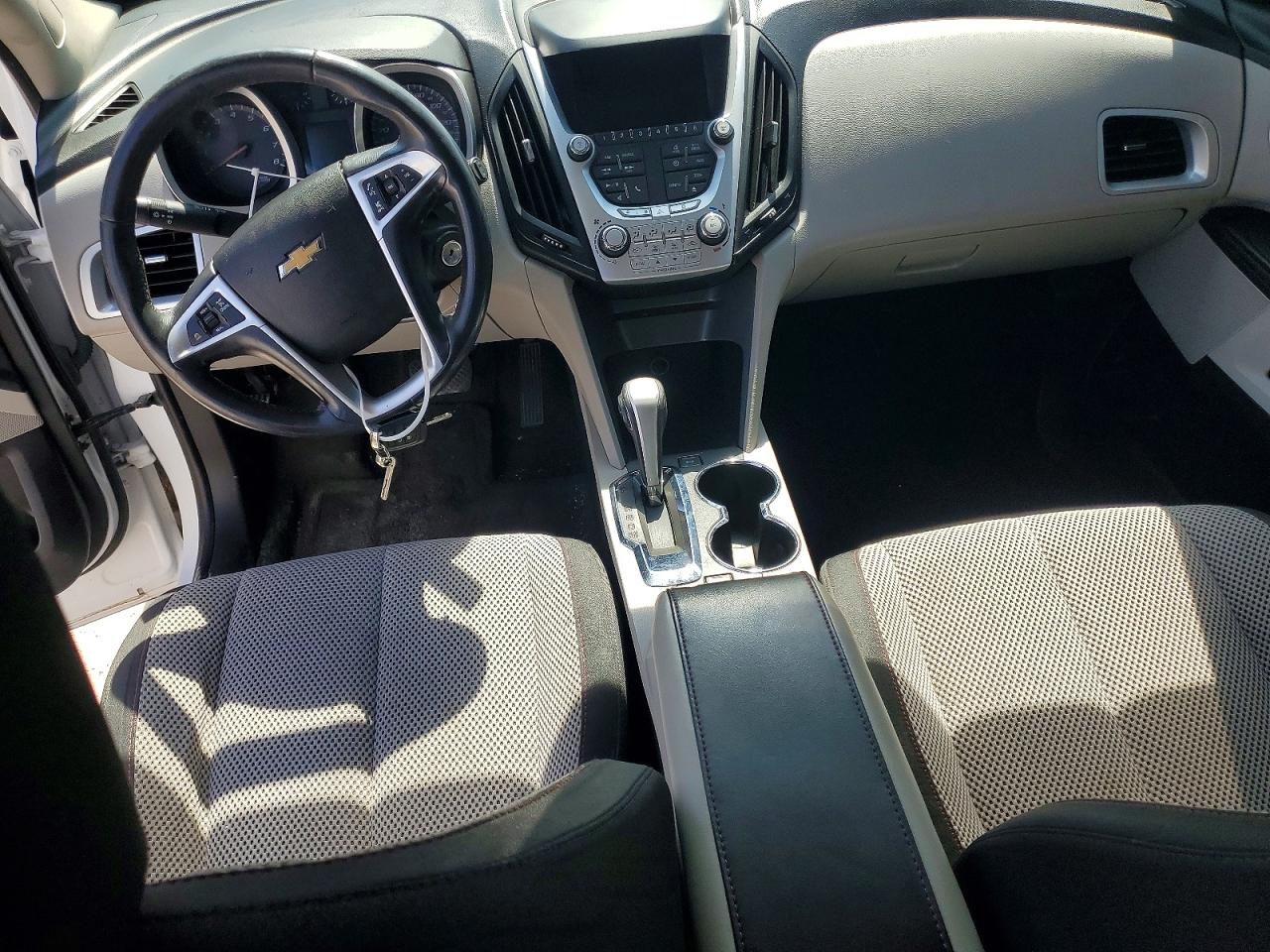 2015 Chevrolet Equinox Lt White vin: 2GNFLFEK6F6231927
