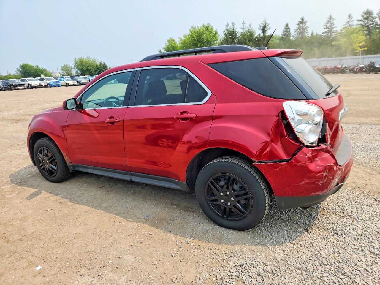 2015 Chevrolet Equinox Lt Red vin: 2GNFLFEK6F6256049