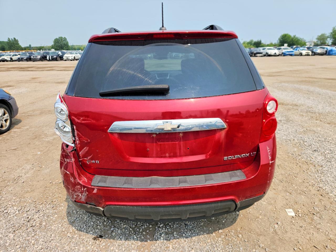 2015 Chevrolet Equinox Lt Red vin: 2GNFLFEK6F6256049