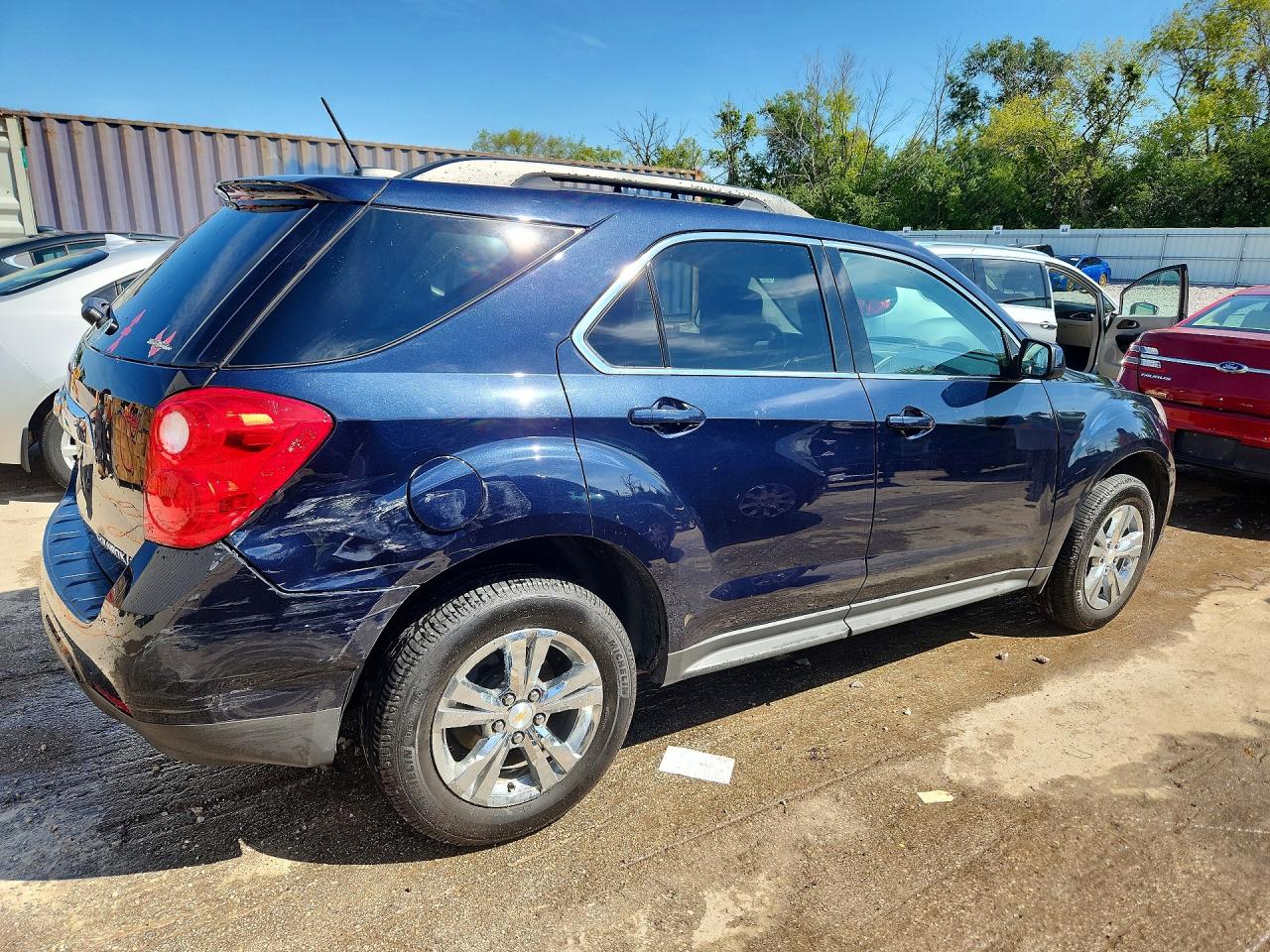 2015 Chevrolet Equinox Lt Blue vin: 2GNFLFEK6F6281260