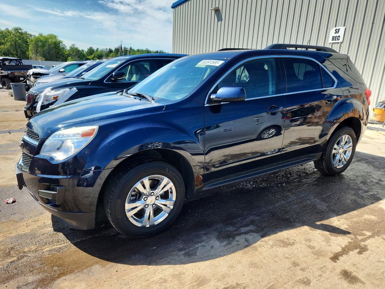 2015 Chevrolet Equinox Lt Blue vin: 2GNFLFEK6F6281260
