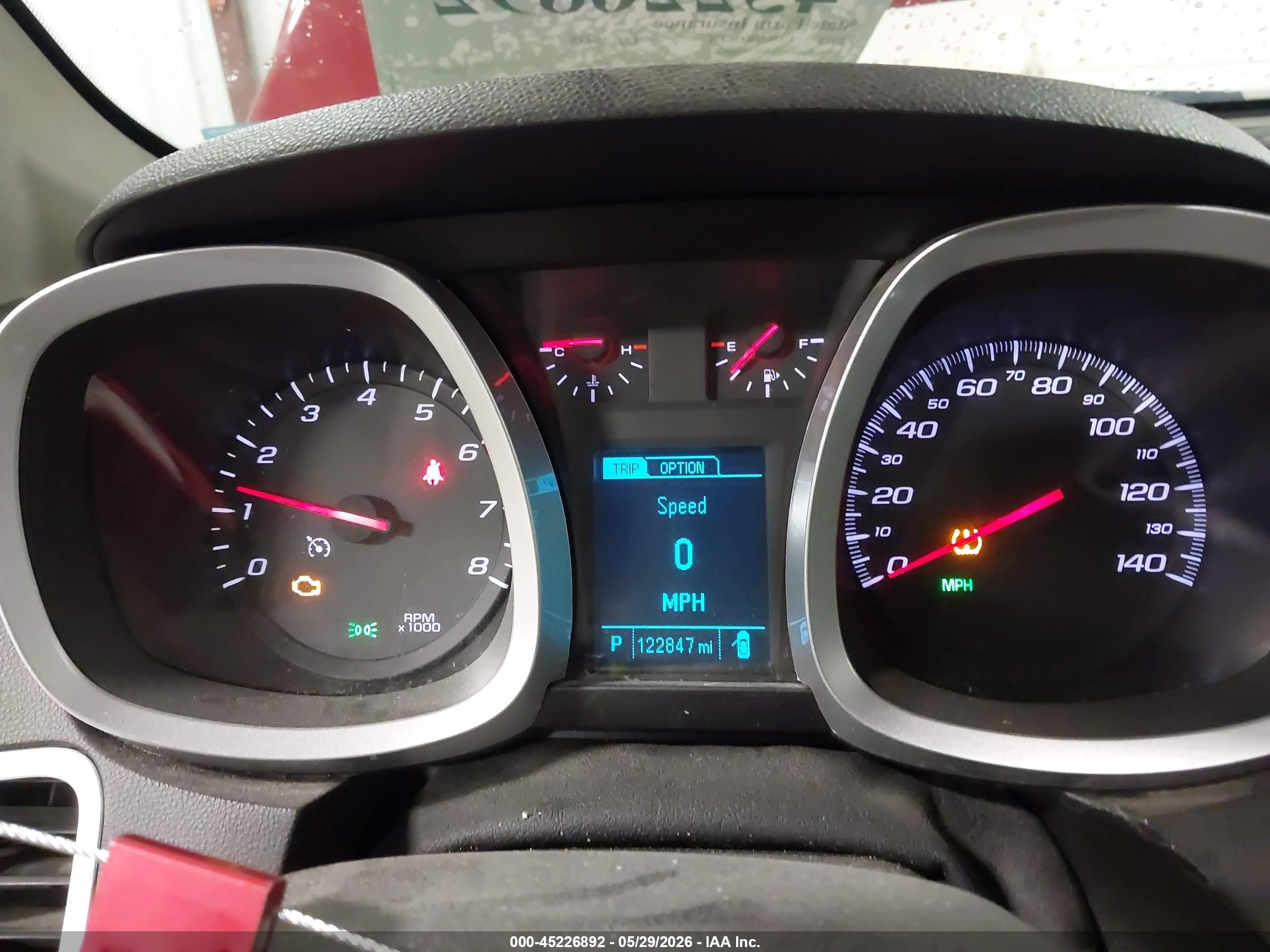 2015 Chevrolet Equinox 1lt Красный vin: 2GNFLFEK6F6293814