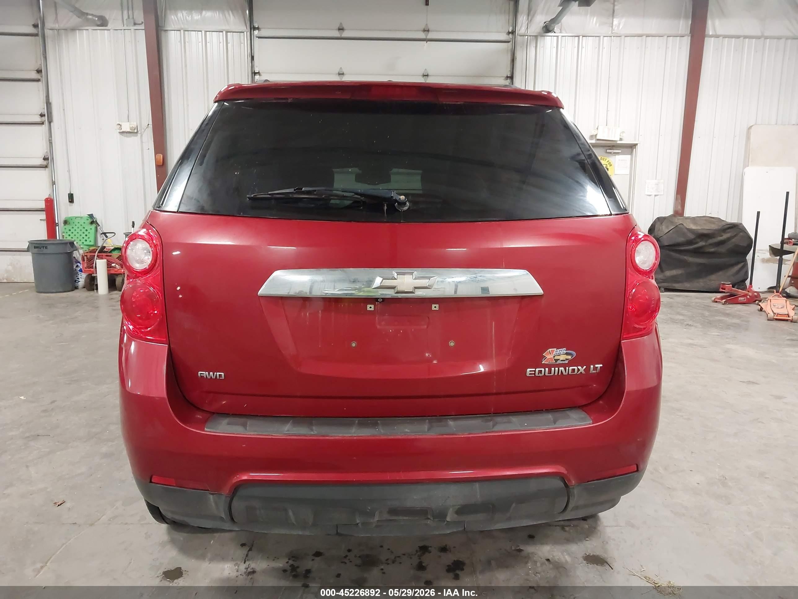 2015 Chevrolet Equinox 1lt Красный vin: 2GNFLFEK6F6293814