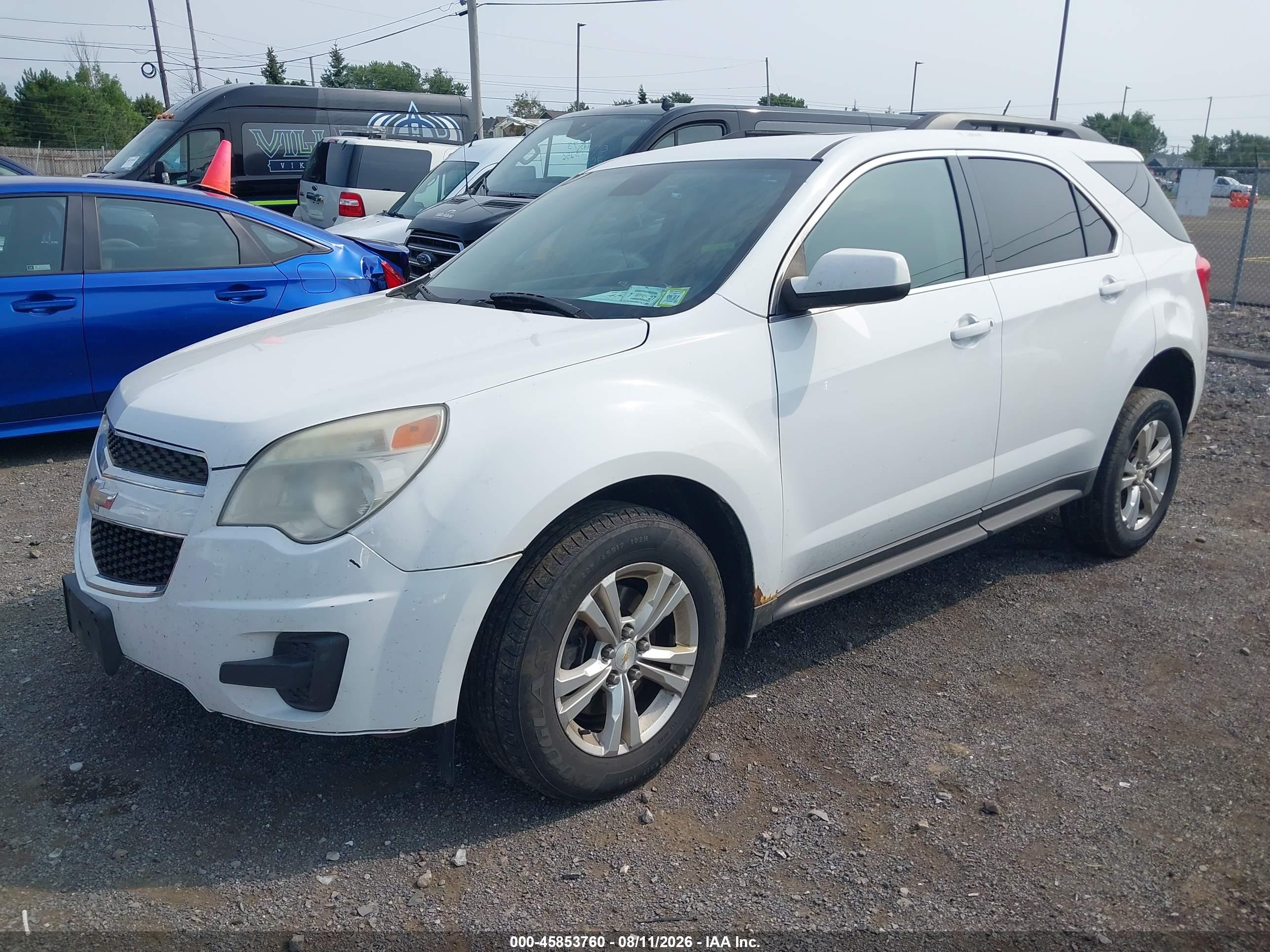 2015 Chevrolet Equinox Lt Белый vin: 2GNFLFEK6F6377177